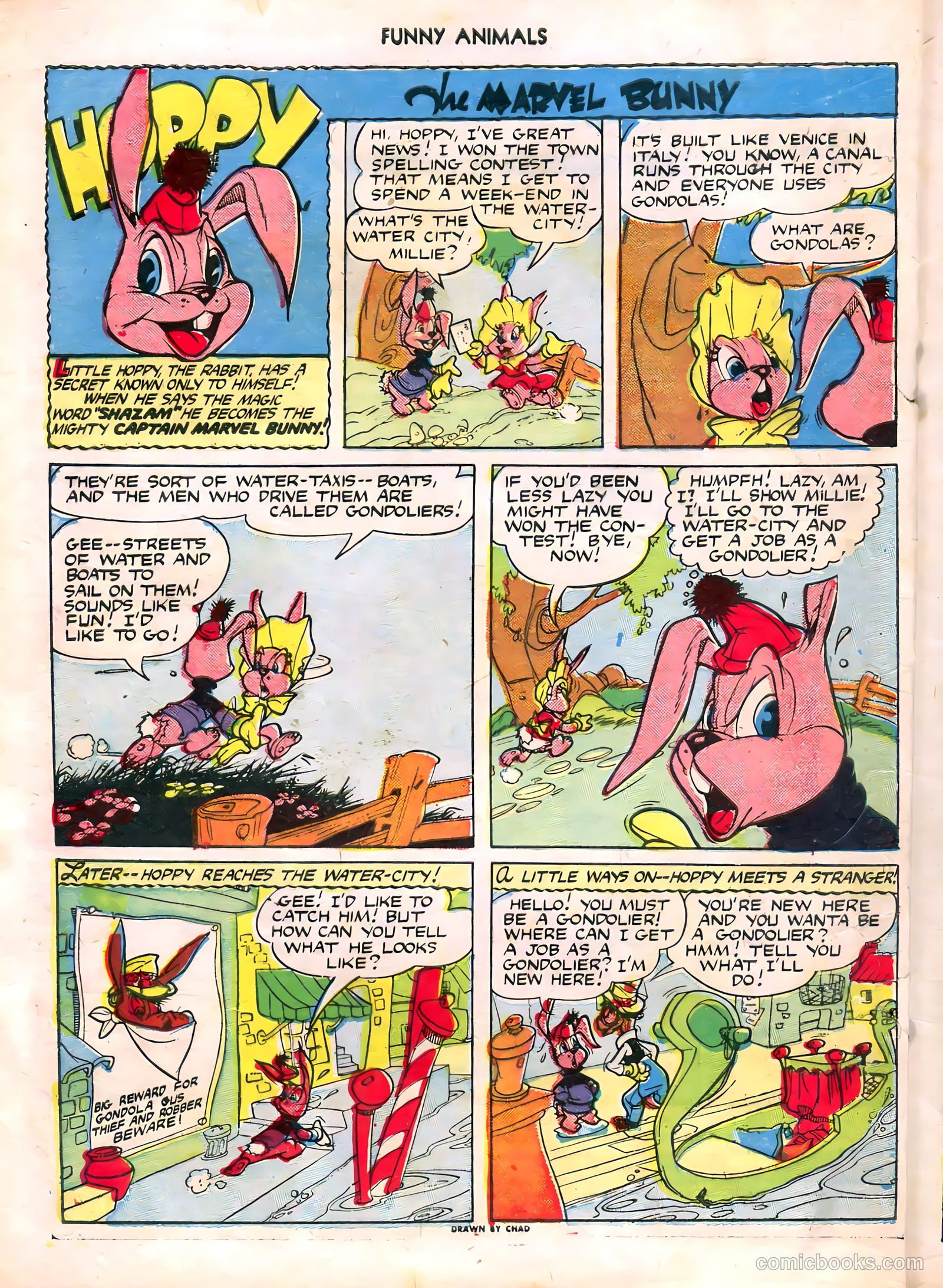 Fawcett's Funny Animals #28 (1945) — page 4 of 36