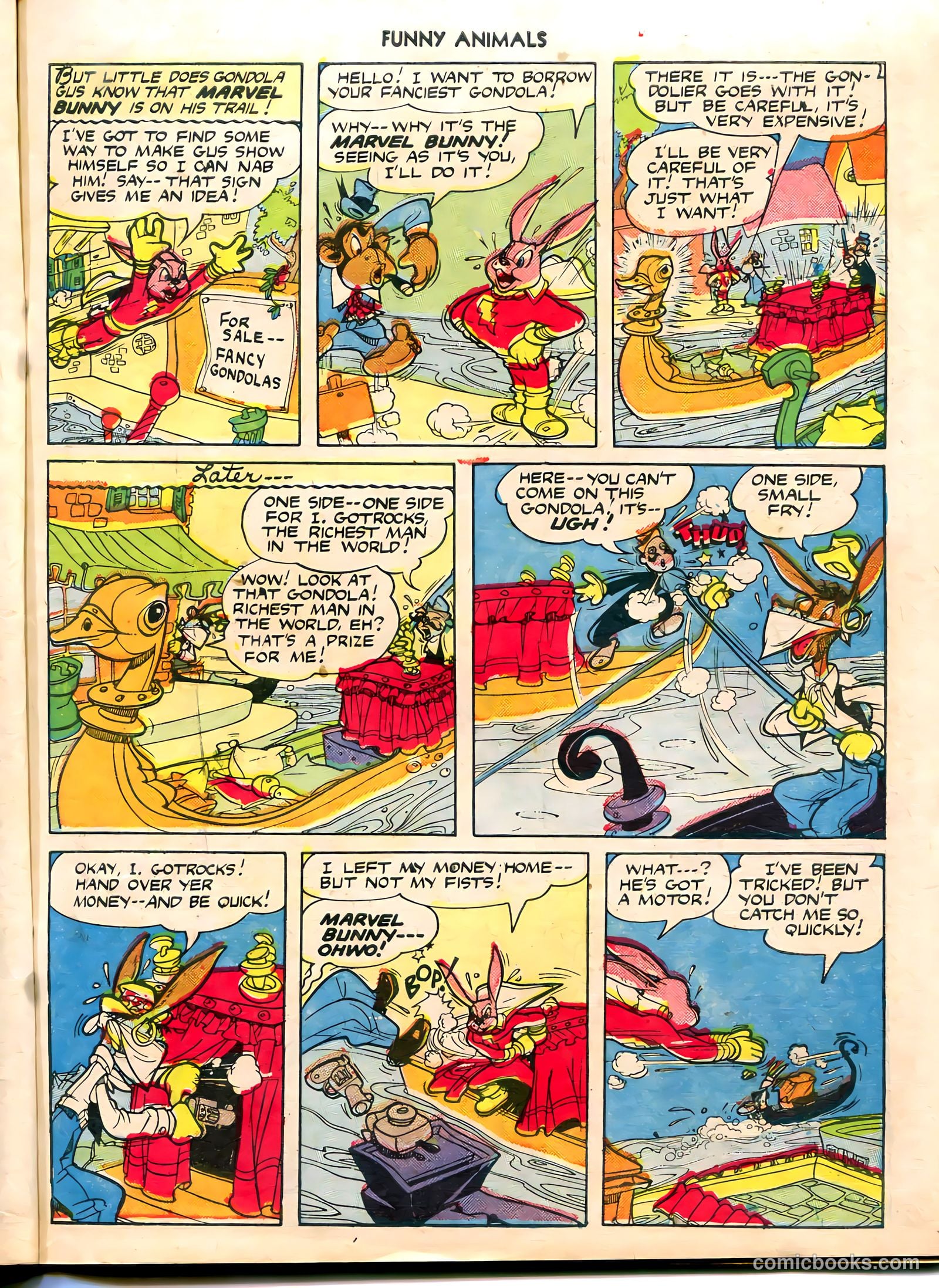 Fawcett's Funny Animals #28 (1945) — page 7 of 36