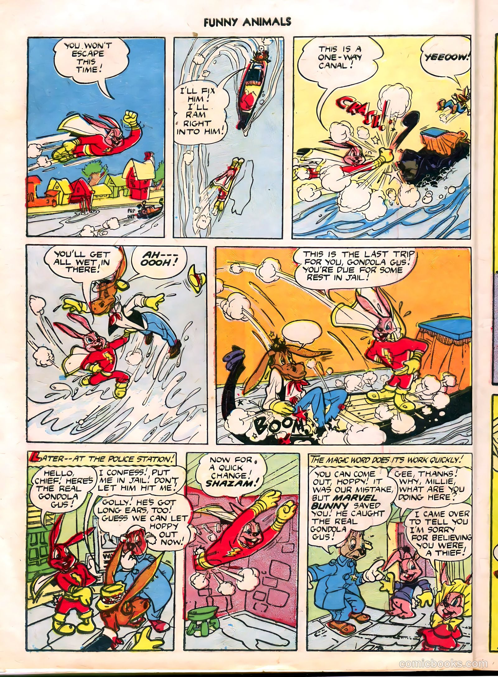 Fawcett's Funny Animals #28 (1945) — page 8 of 36
