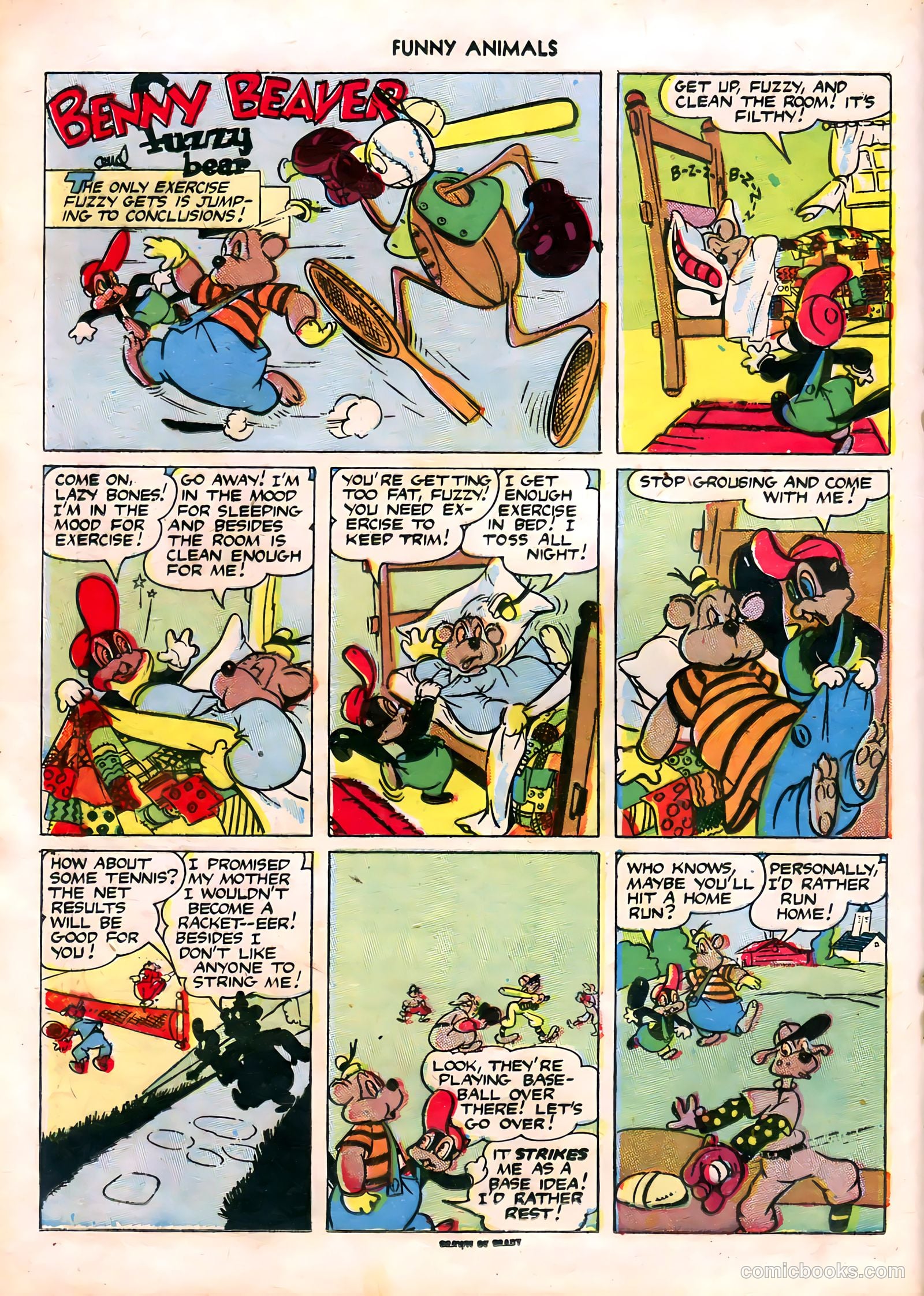 Fawcett's Funny Animals #28 (1945) — page 16 of 36