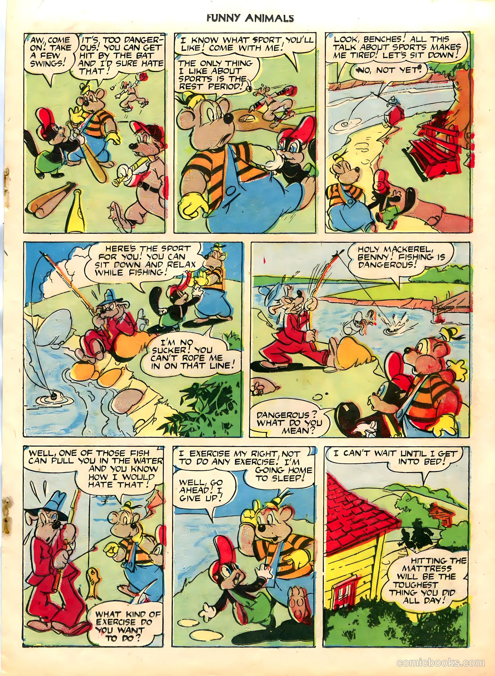Fawcett's Funny Animals #28 (1945) — page 17 of 36