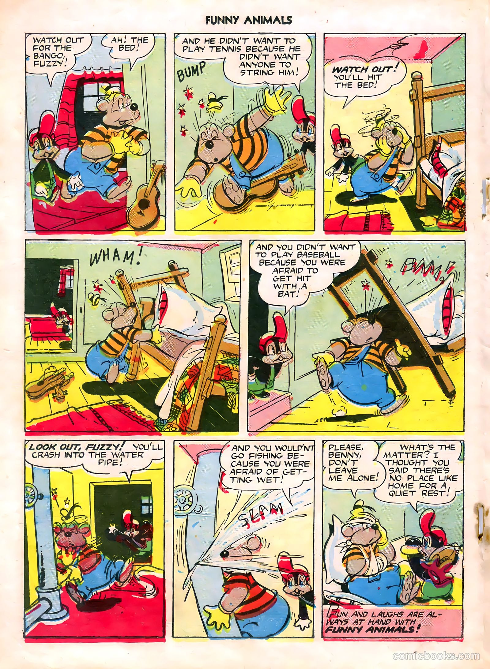Fawcett's Funny Animals #28 (1945) — page 18 of 36