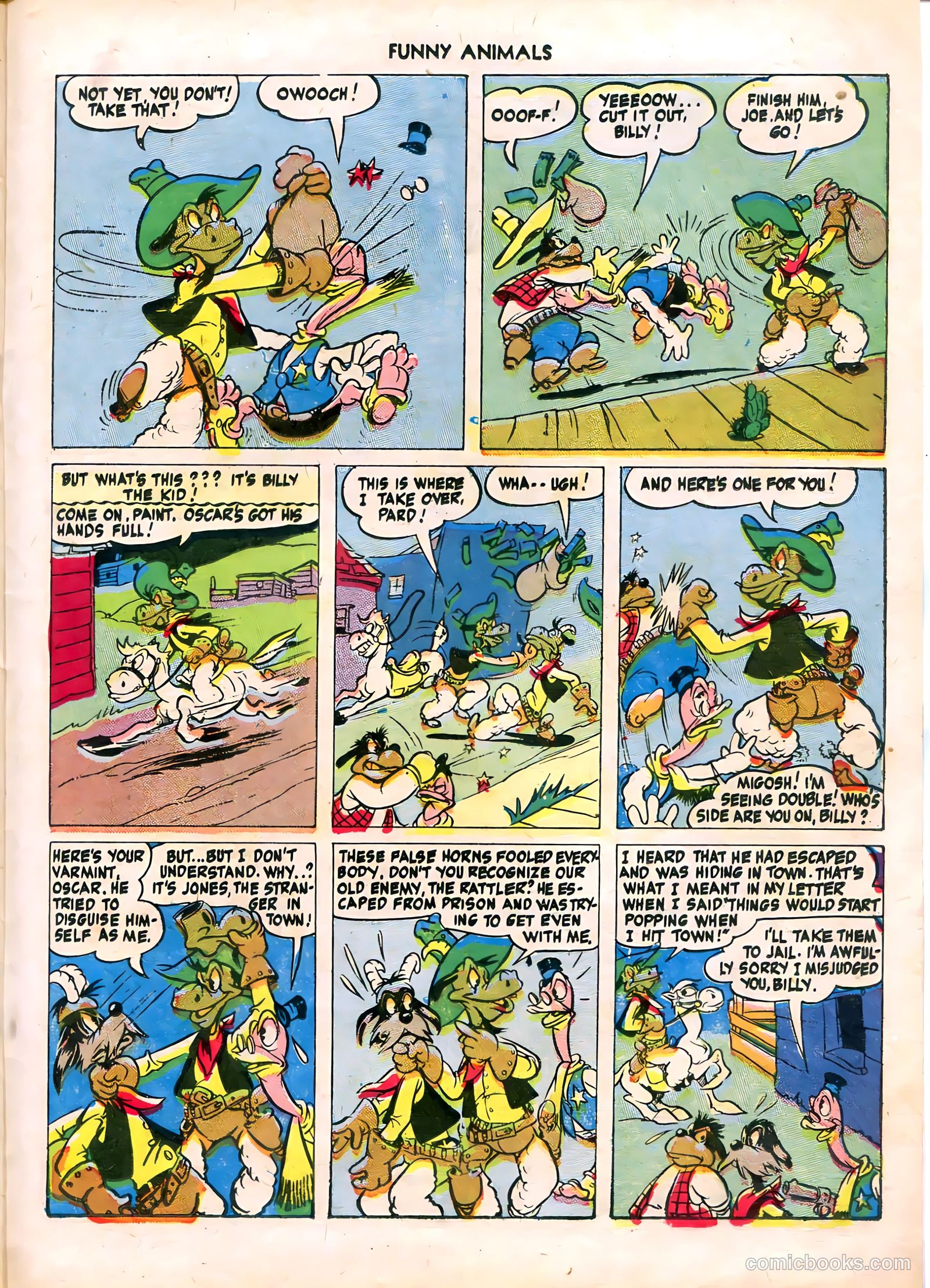 Fawcett's Funny Animals #28 (1945) — page 23 of 36