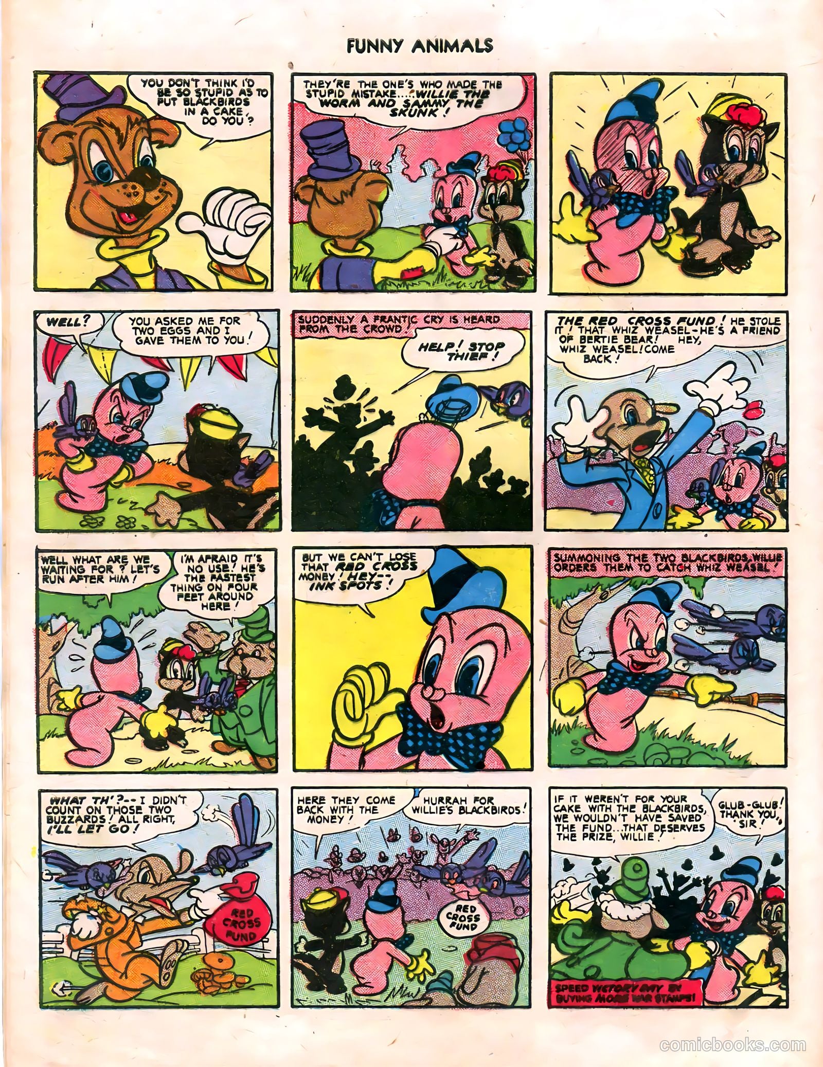 Fawcett's Funny Animals #28 (1945) — page 28 of 36