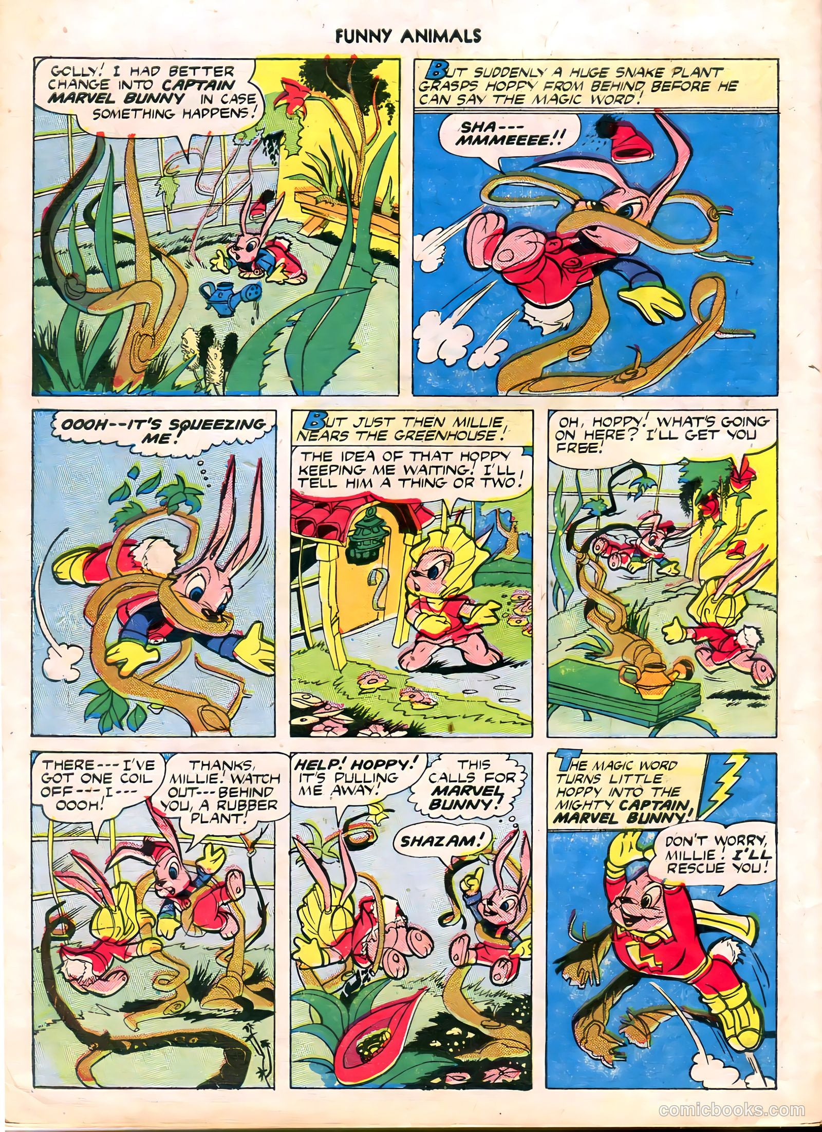 Fawcett's Funny Animals #28 (1945) — page 30 of 36