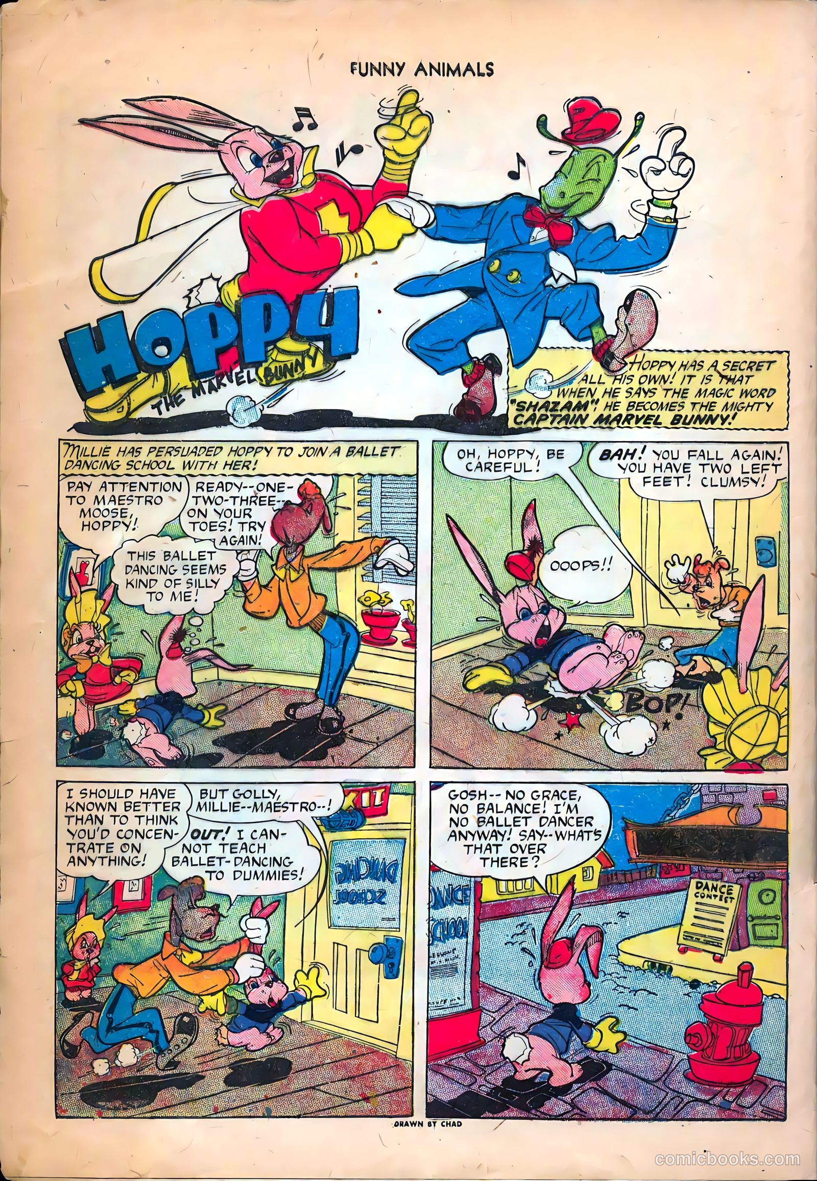 Fawcett's Funny Animals #29 (1945) — page 4 of 36