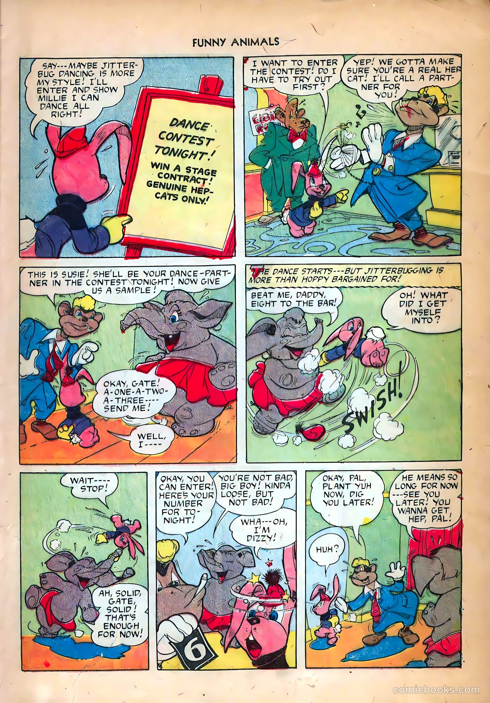 Fawcett's Funny Animals #29 (1945) — page 5 of 36