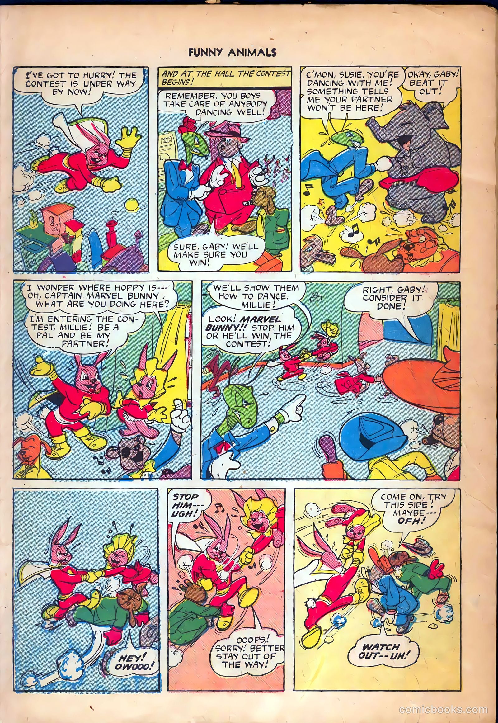 Fawcett's Funny Animals #29 (1945) — page 7 of 36