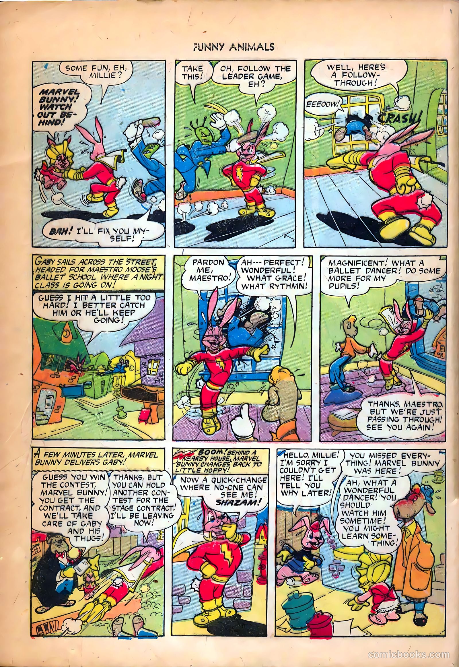 Fawcett's Funny Animals #29 (1945) — page 8 of 36