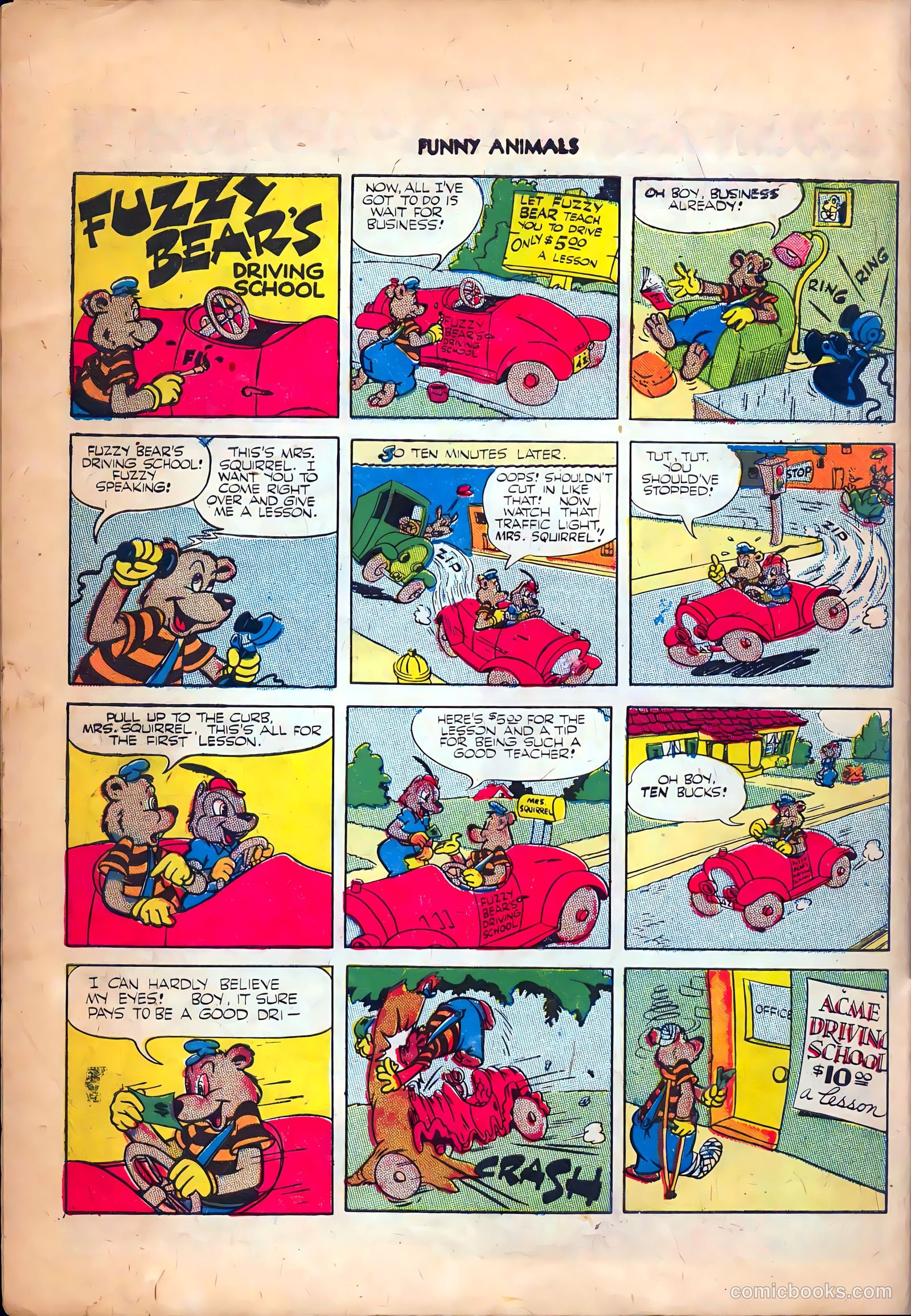 Fawcett's Funny Animals #29 (1945) — page 10 of 36