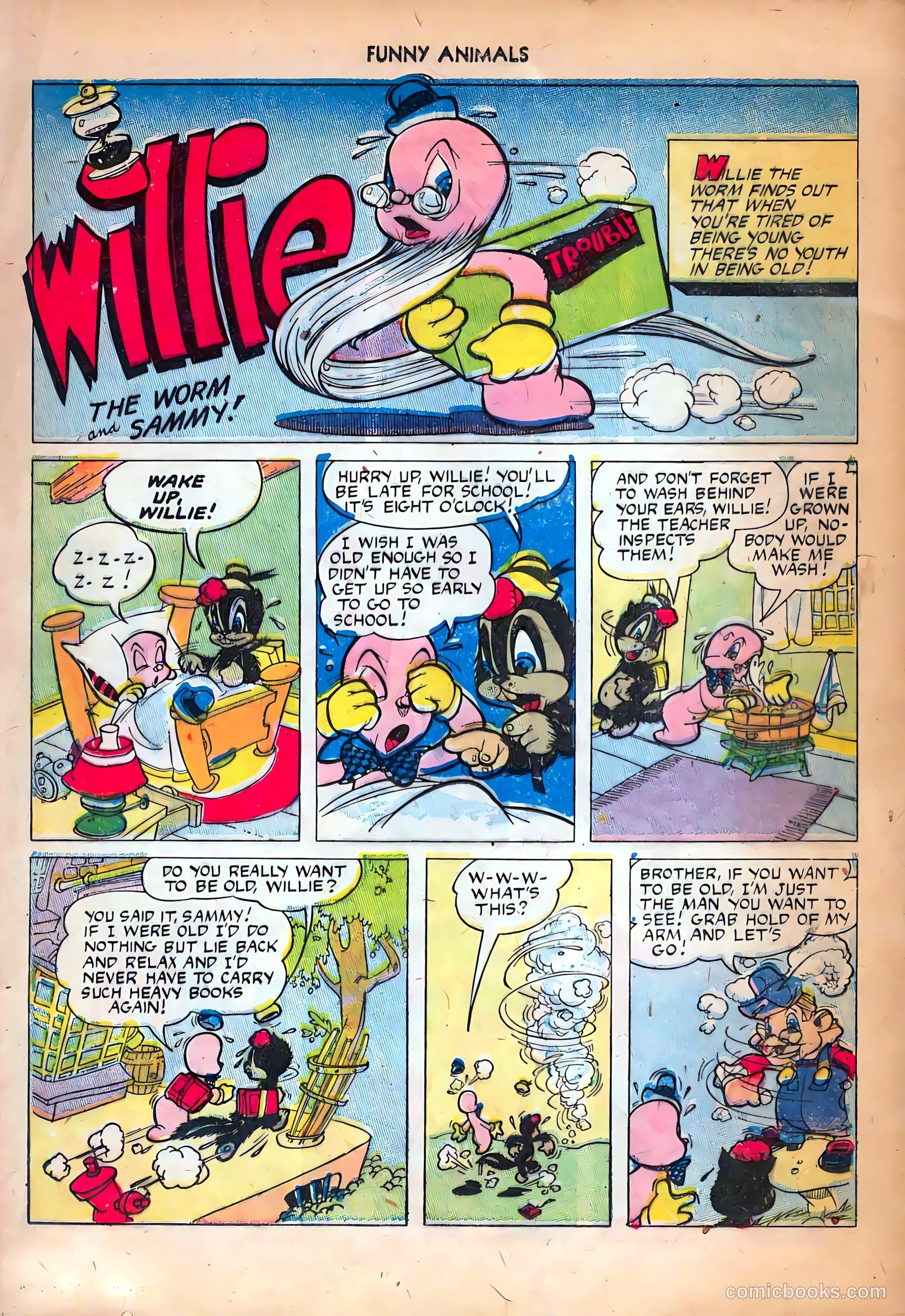 Fawcett's Funny Animals #29 (1945) — page 17 of 36