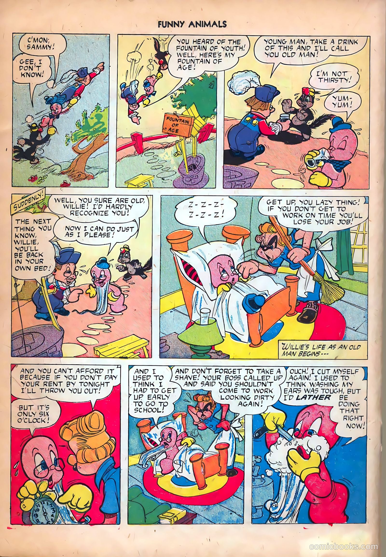 Fawcett's Funny Animals #29 (1945) — page 18 of 36