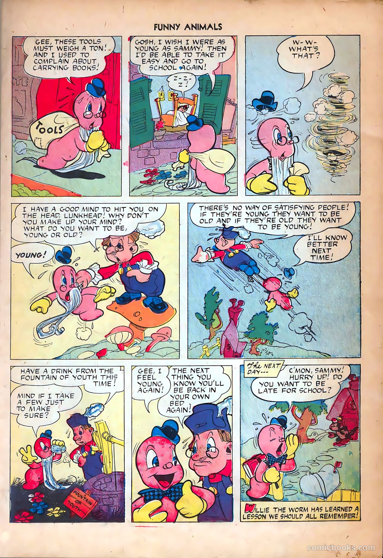 Fawcett's Funny Animals #29 (1945) — page 19 of 36
