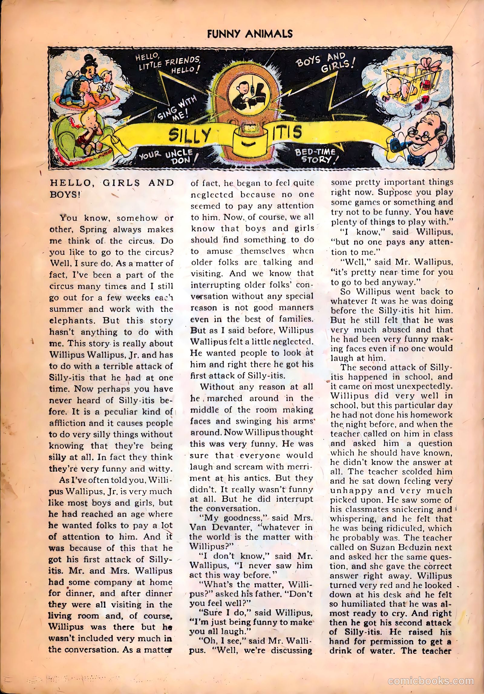 Fawcett's Funny Animals #29 (1945) — page 20 of 36
