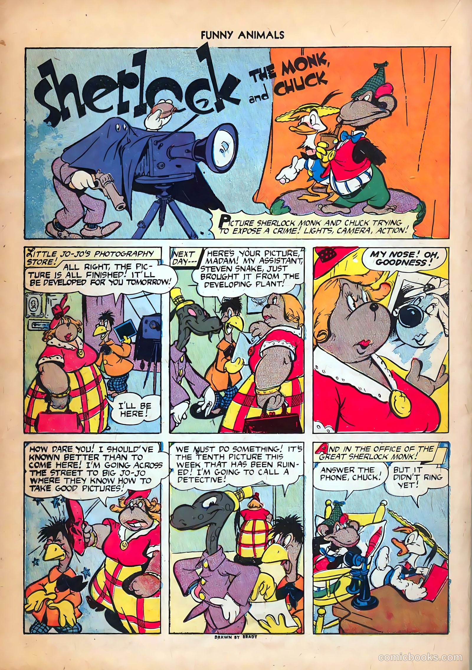 Fawcett's Funny Animals #29 (1945) — page 22 of 36