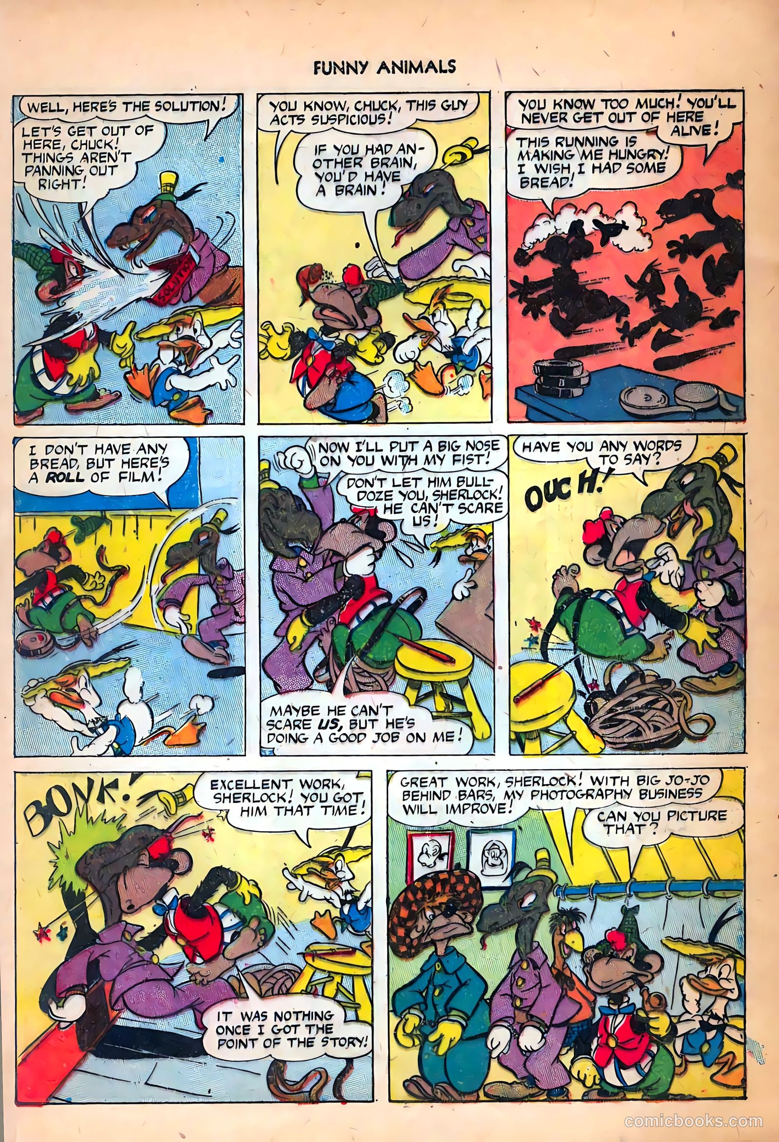 Fawcett's Funny Animals #29 (1945) — page 25 of 36