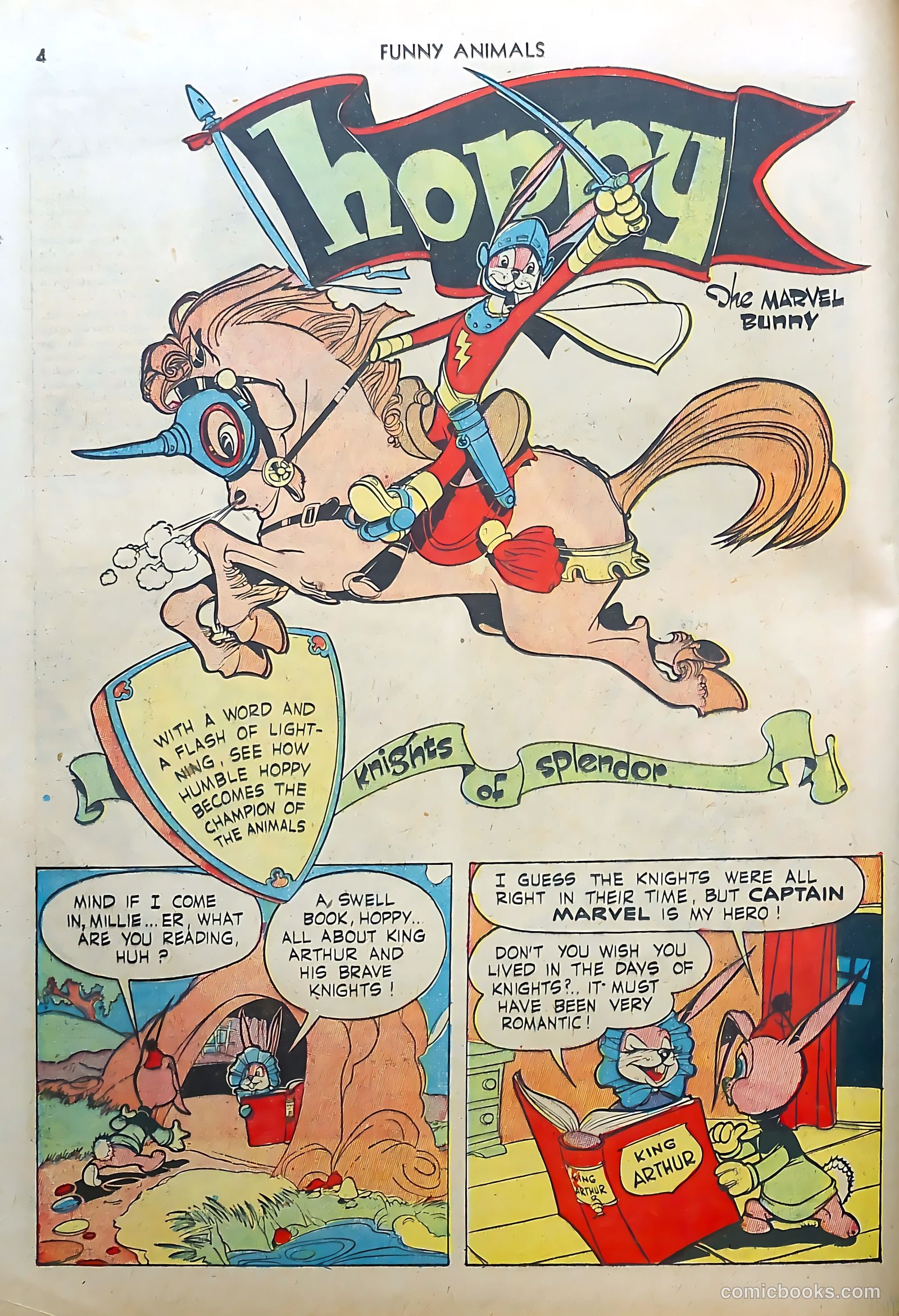 Fawcett's Funny Animals #3 (1943) — page 4 of 68