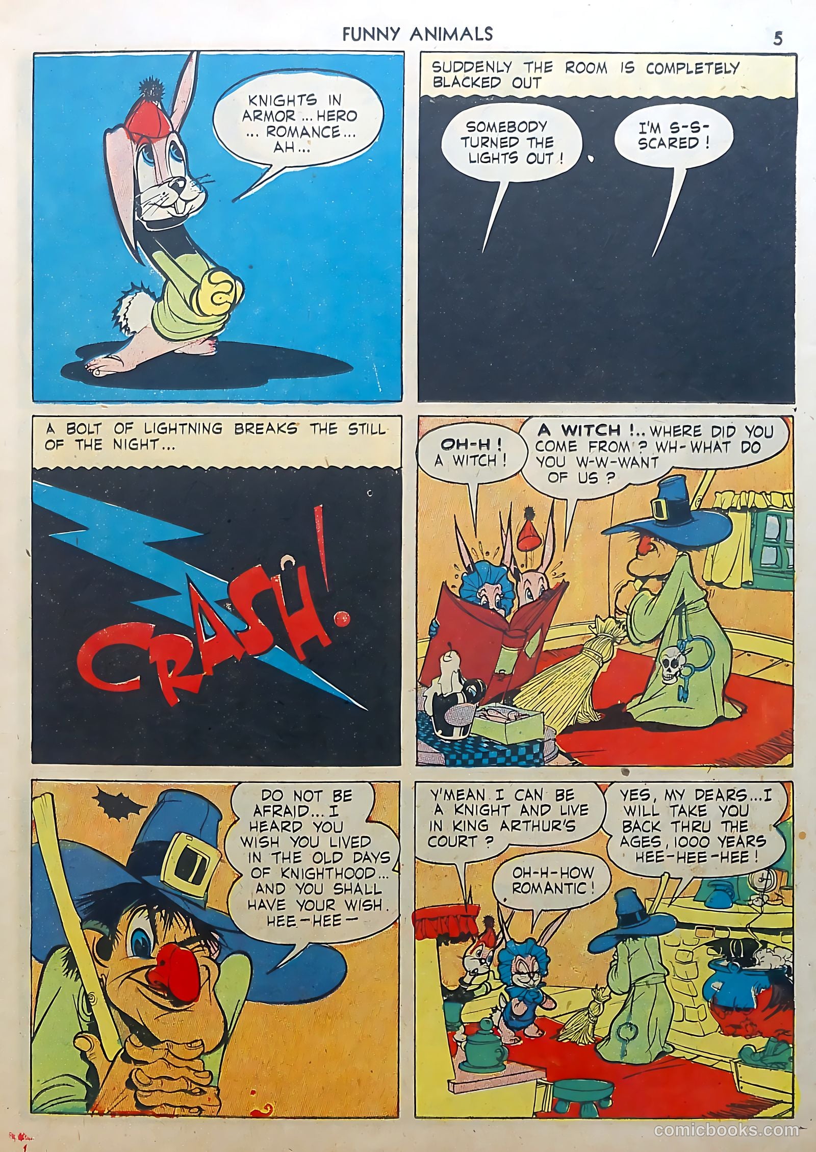 Fawcett's Funny Animals #3 (1943) — page 5 of 68