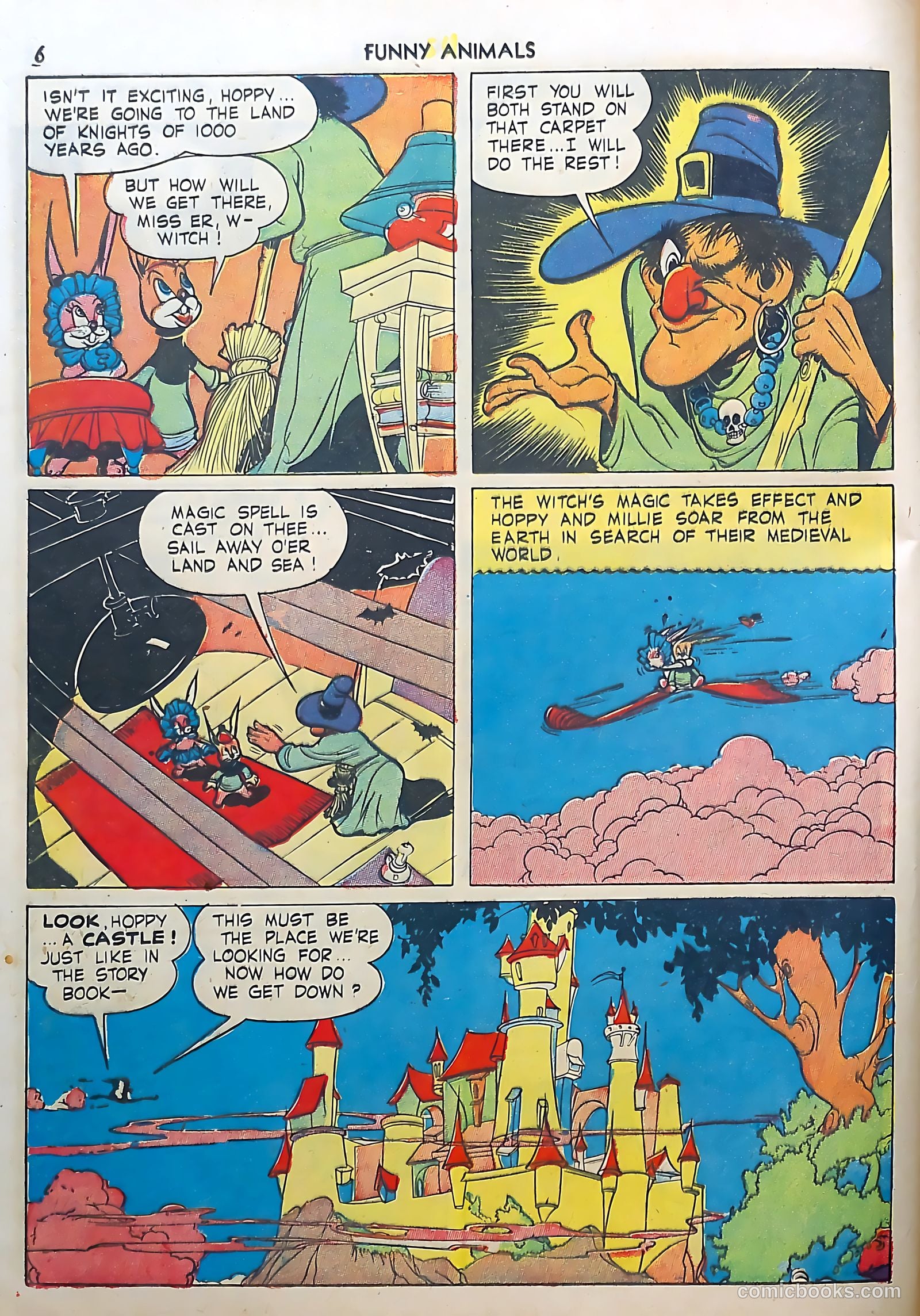 Fawcett's Funny Animals #3 (1943) — page 6 of 68