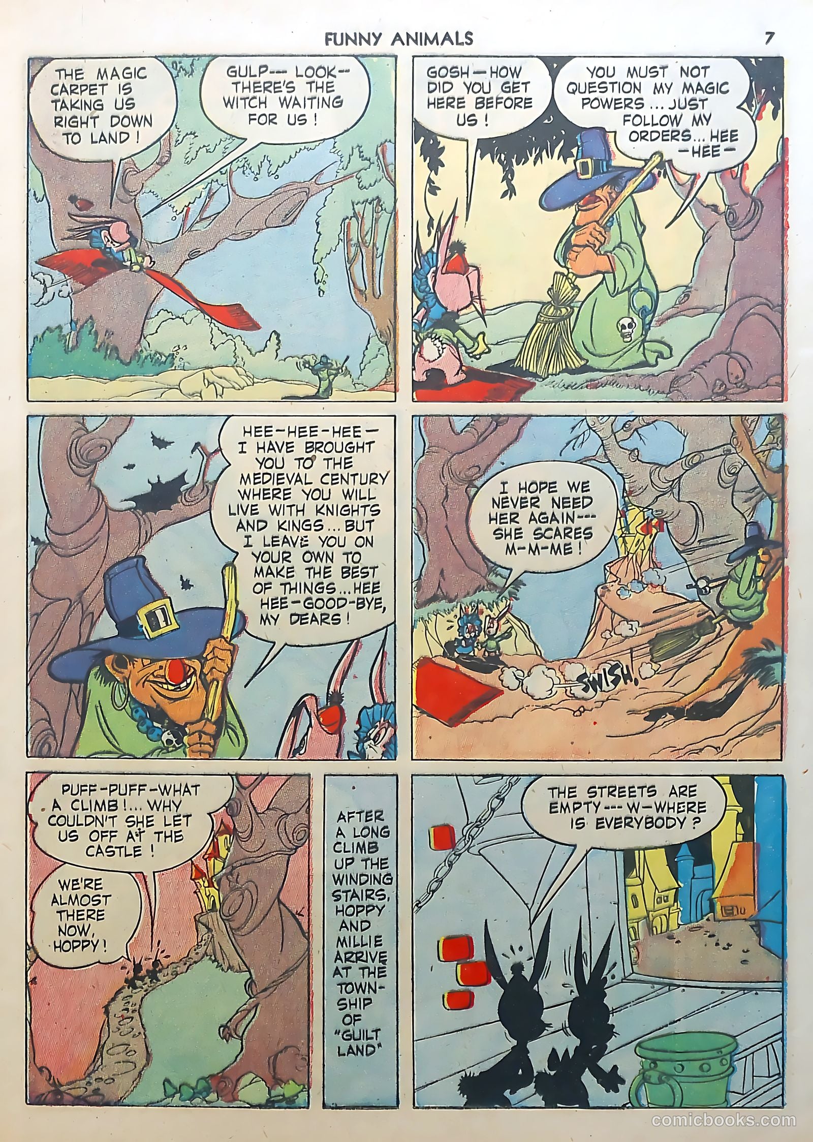 Fawcett's Funny Animals #3 (1943) — page 7 of 68