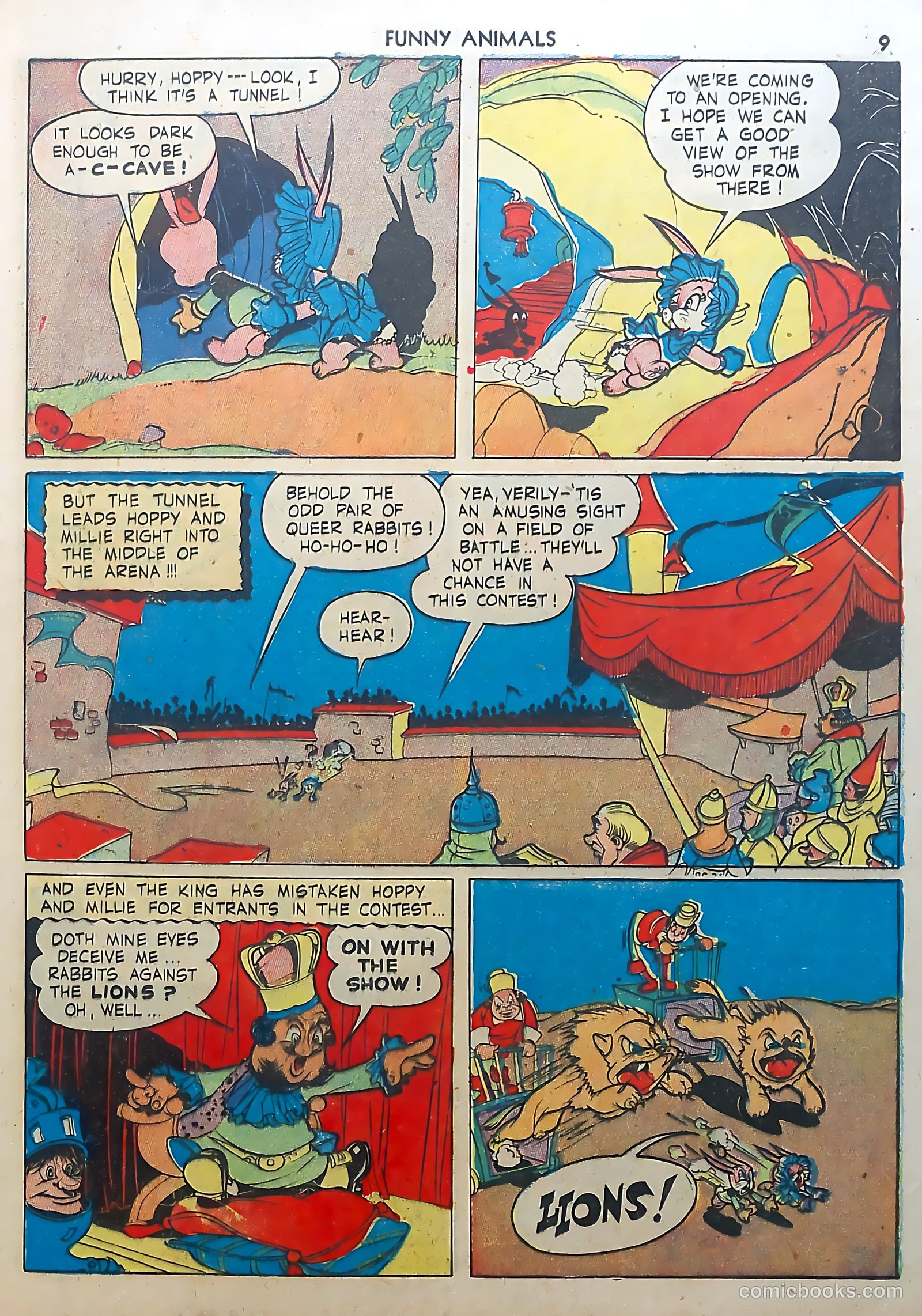 Fawcett's Funny Animals #3 (1943) — page 9 of 68