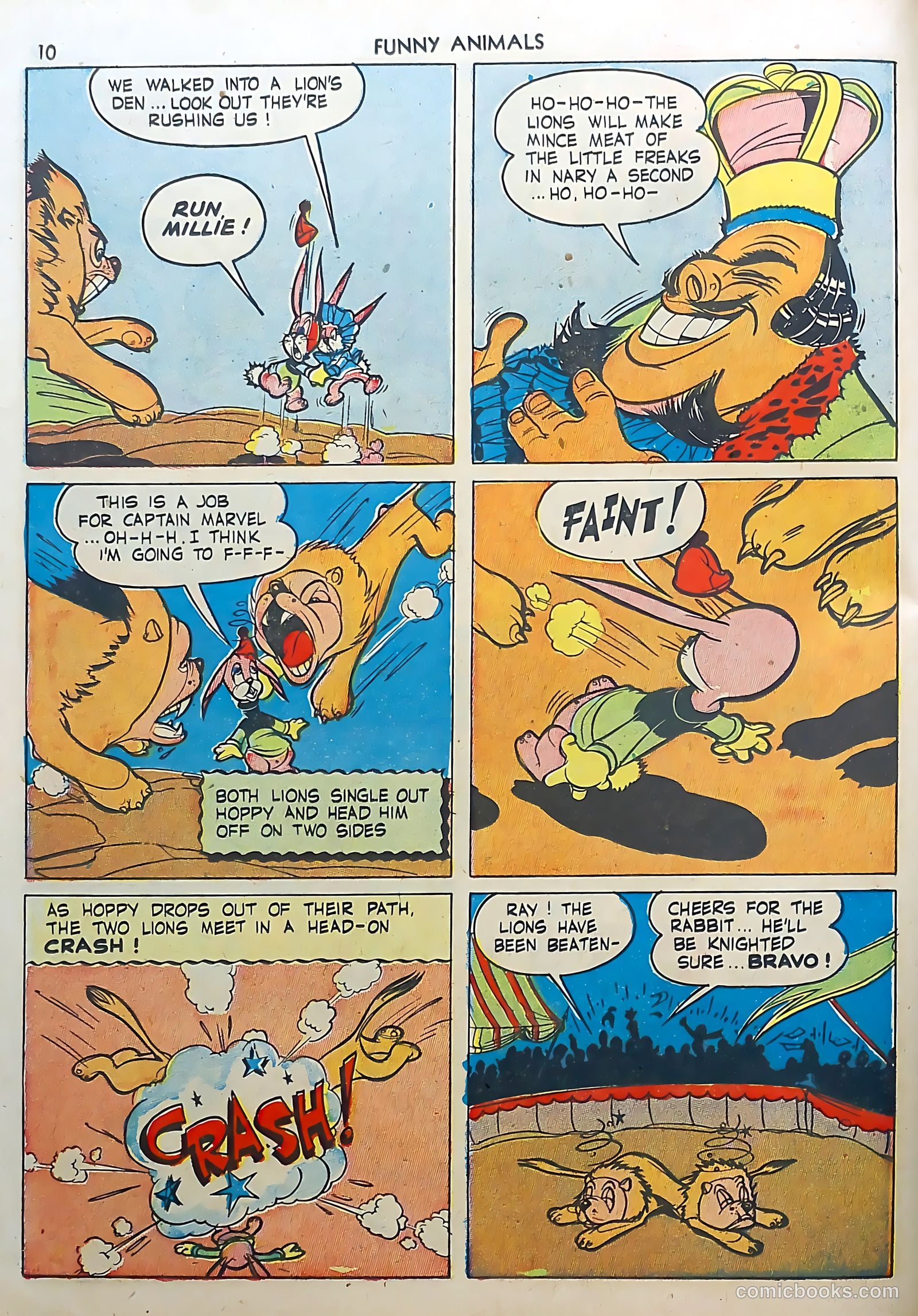 Fawcett's Funny Animals #3 (1943) — page 10 of 68