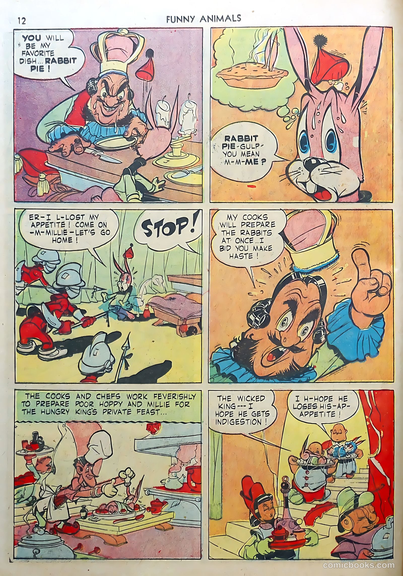 Fawcett's Funny Animals #3 (1943) — page 12 of 68