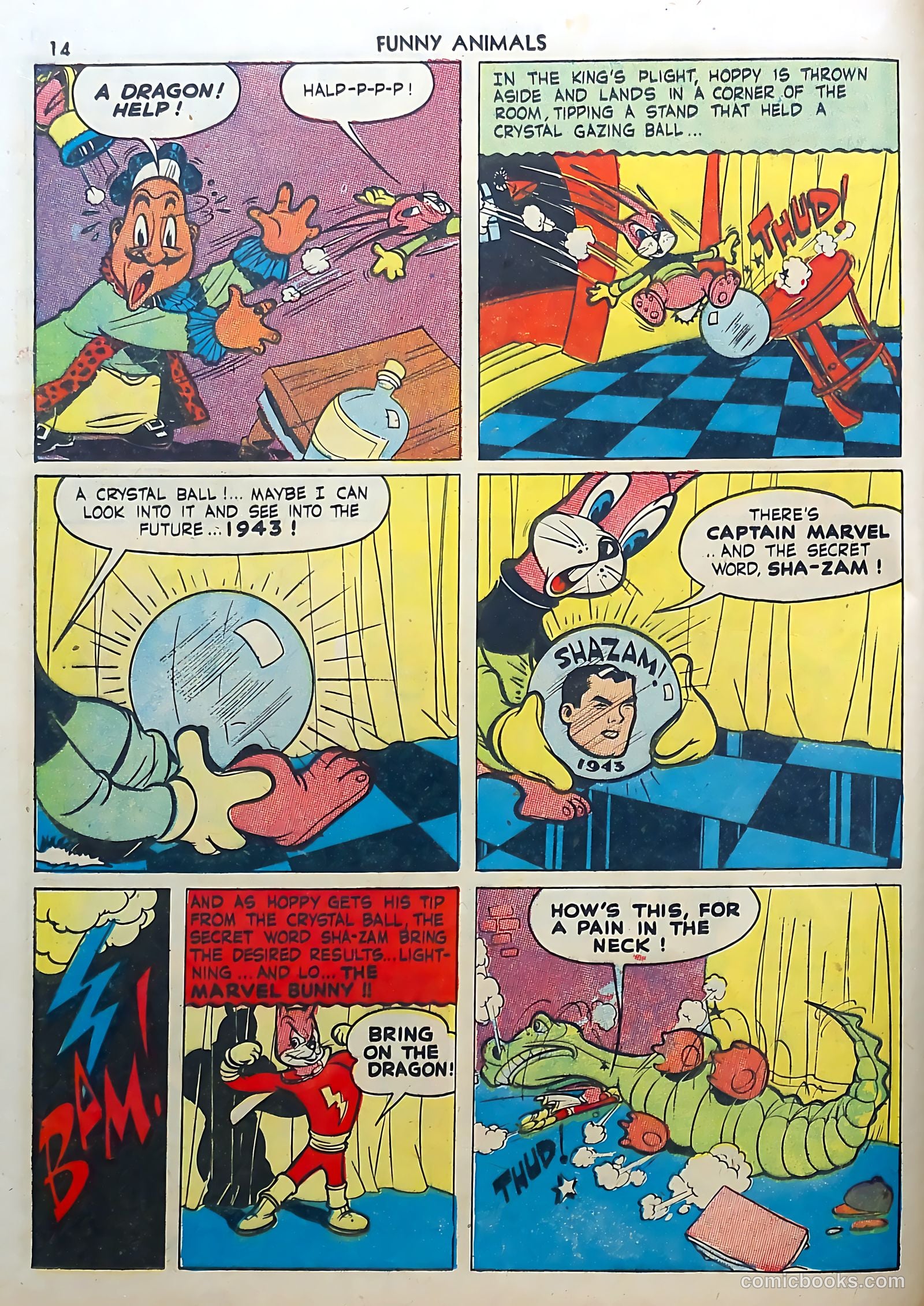 Fawcett's Funny Animals #3 (1943) — page 14 of 68