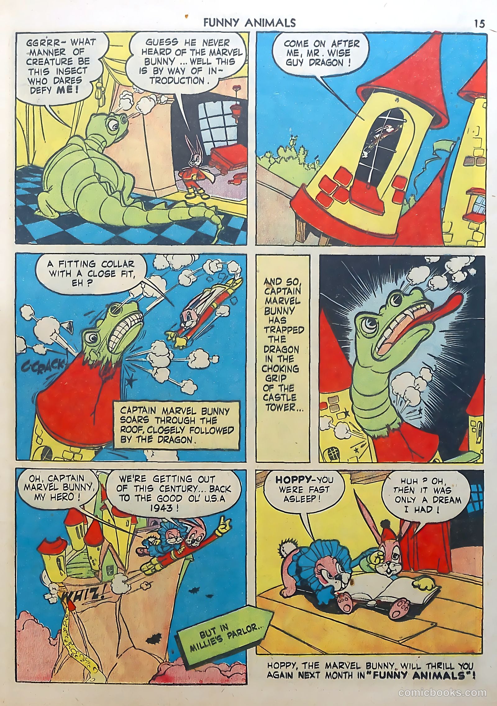 Fawcett's Funny Animals #3 (1943) — page 15 of 68