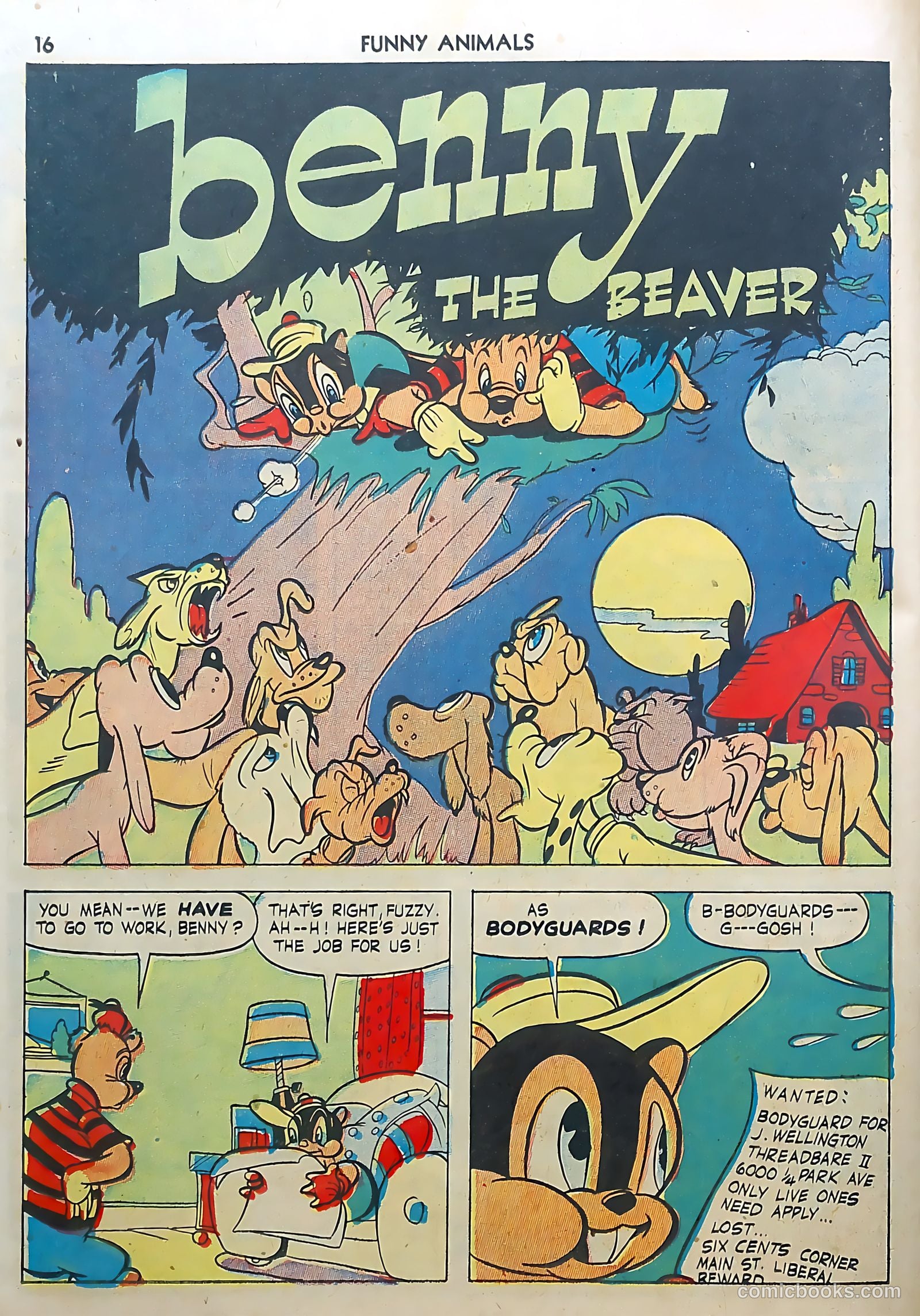 Fawcett's Funny Animals #3 (1943) — page 16 of 68