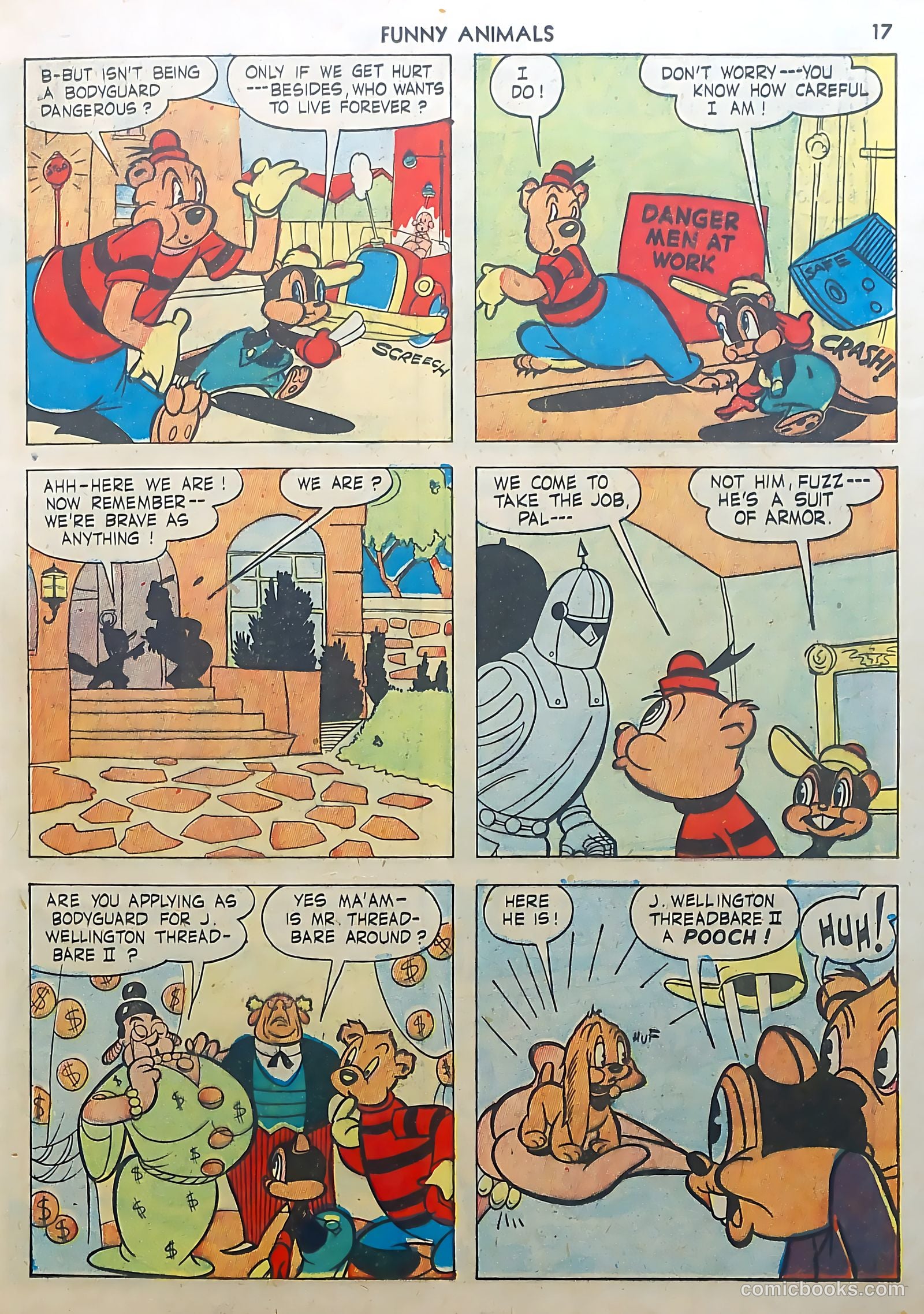 Fawcett's Funny Animals #3 (1943) — page 17 of 68