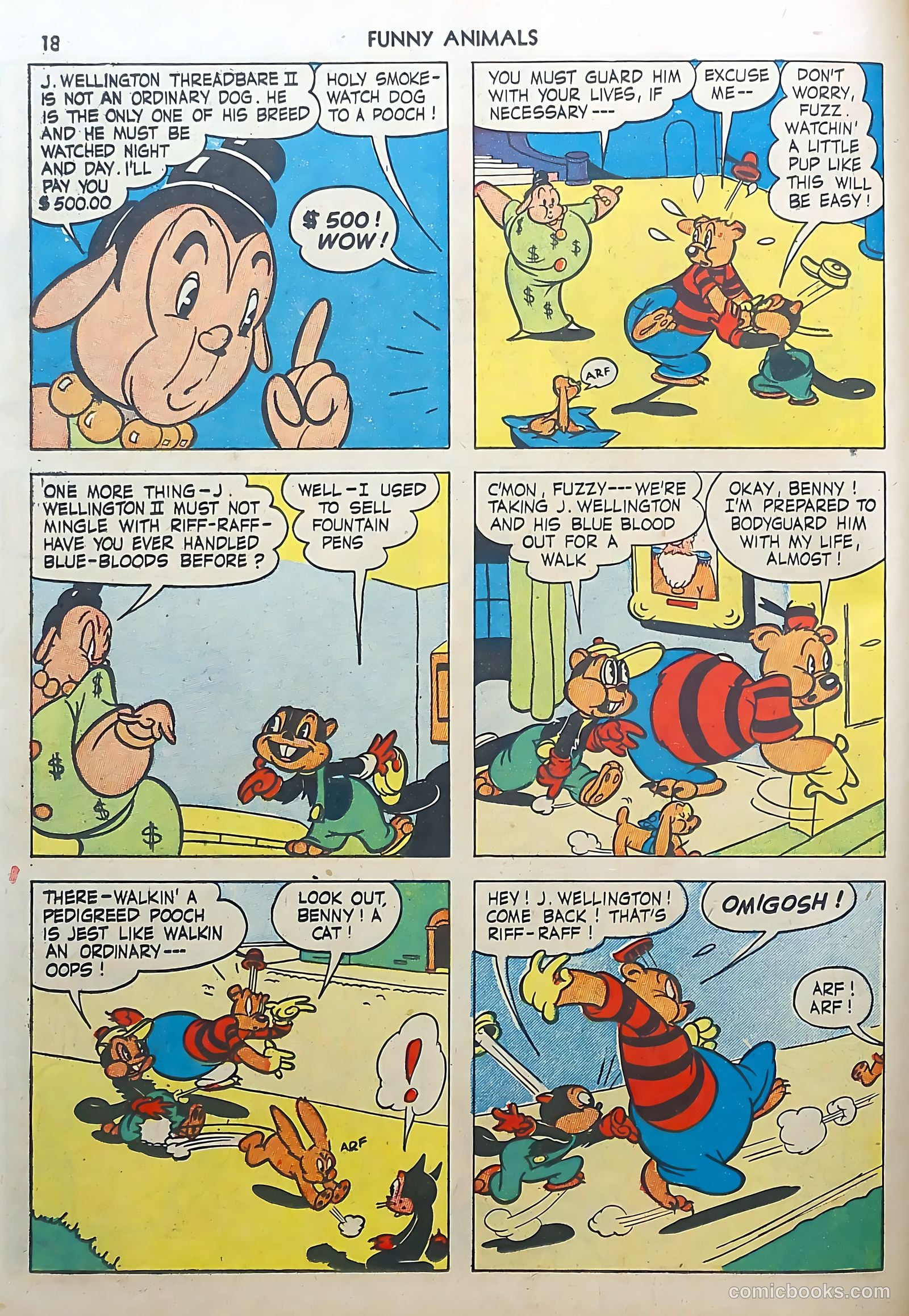Fawcett's Funny Animals #3 (1943) — page 18 of 68