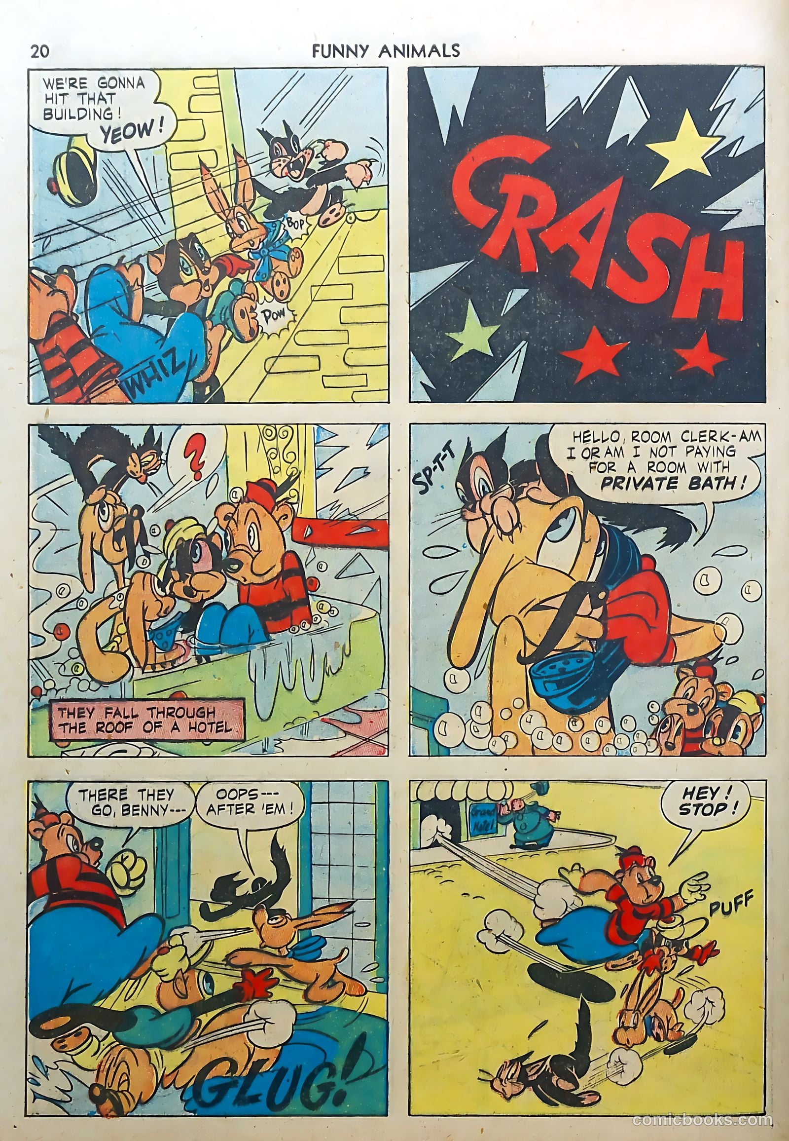 Fawcett's Funny Animals #3 (1943) — page 20 of 68