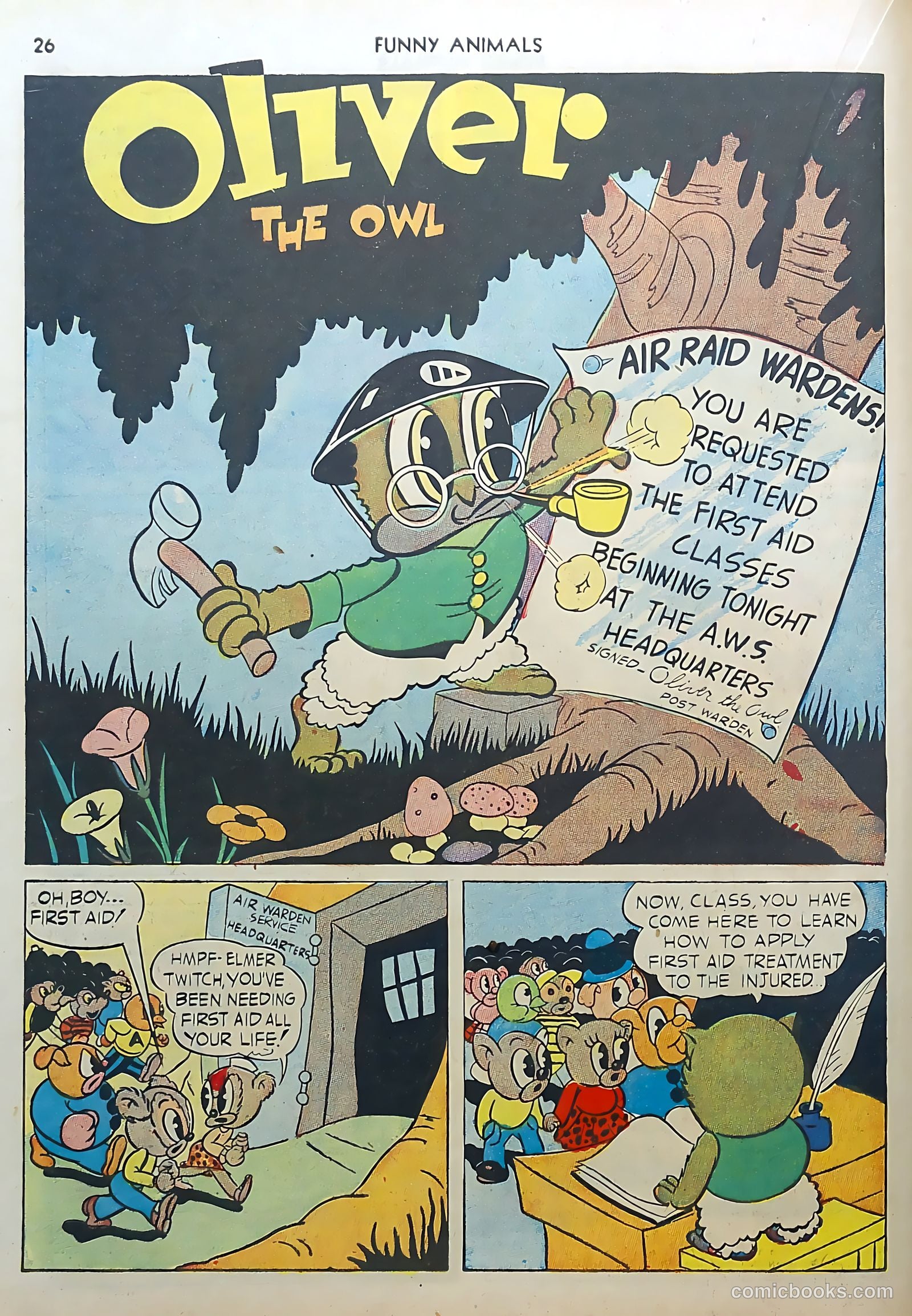 Fawcett's Funny Animals #3 (1943) — page 26 of 68