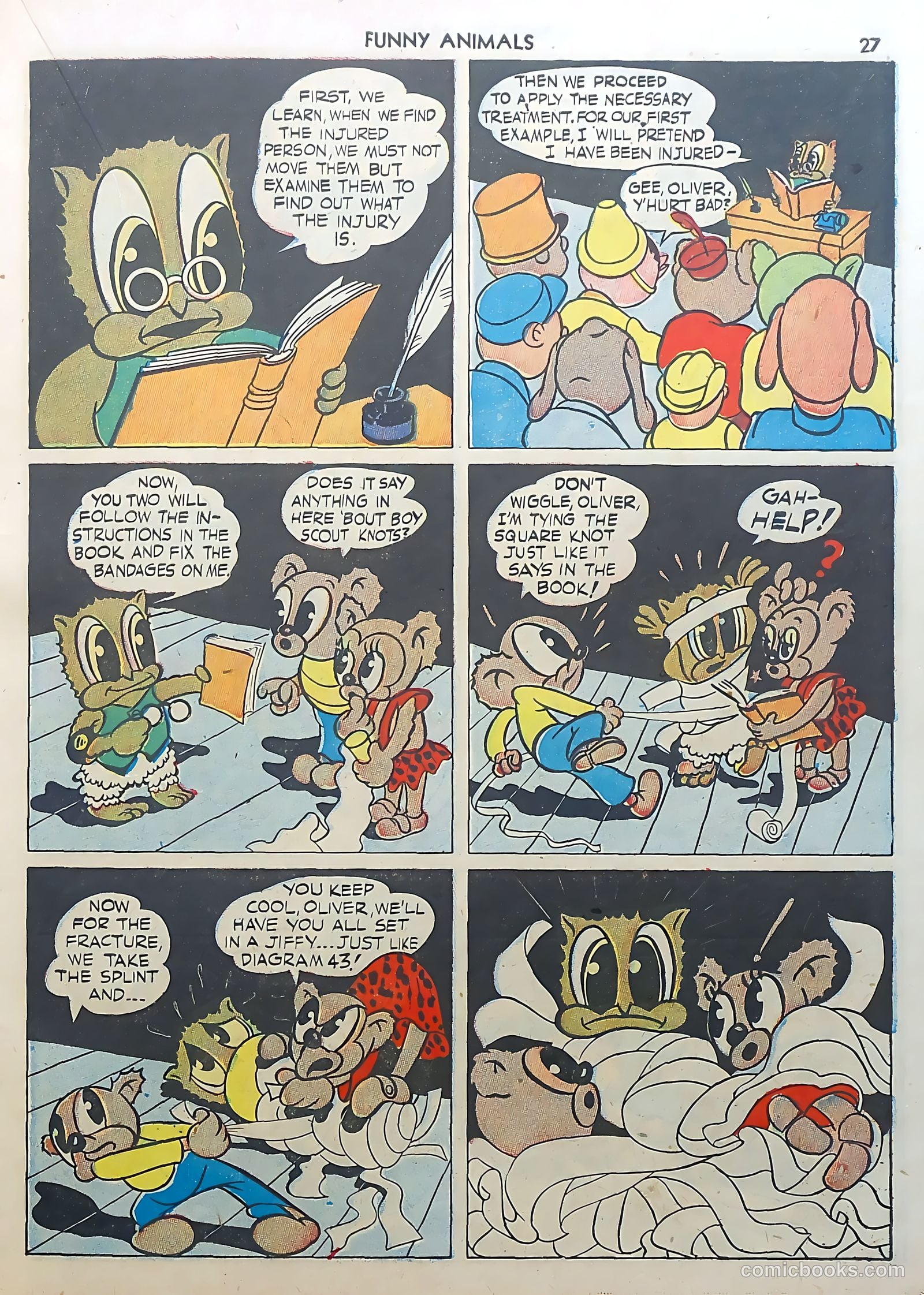 Fawcett's Funny Animals #3 (1943) — page 27 of 68