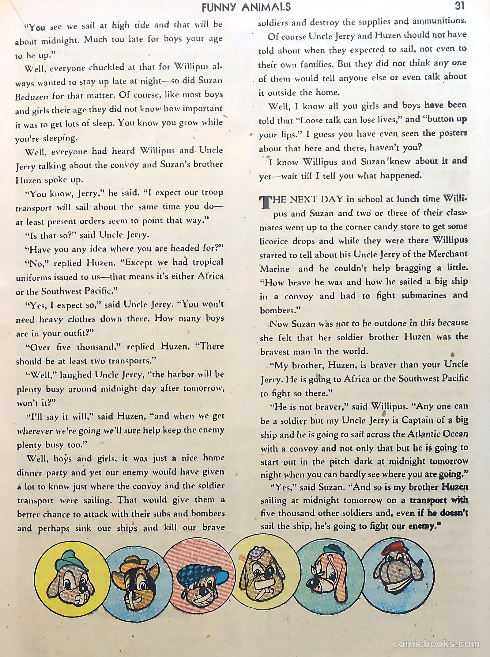 Fawcett's Funny Animals #3 (1943) — page 31 of 68