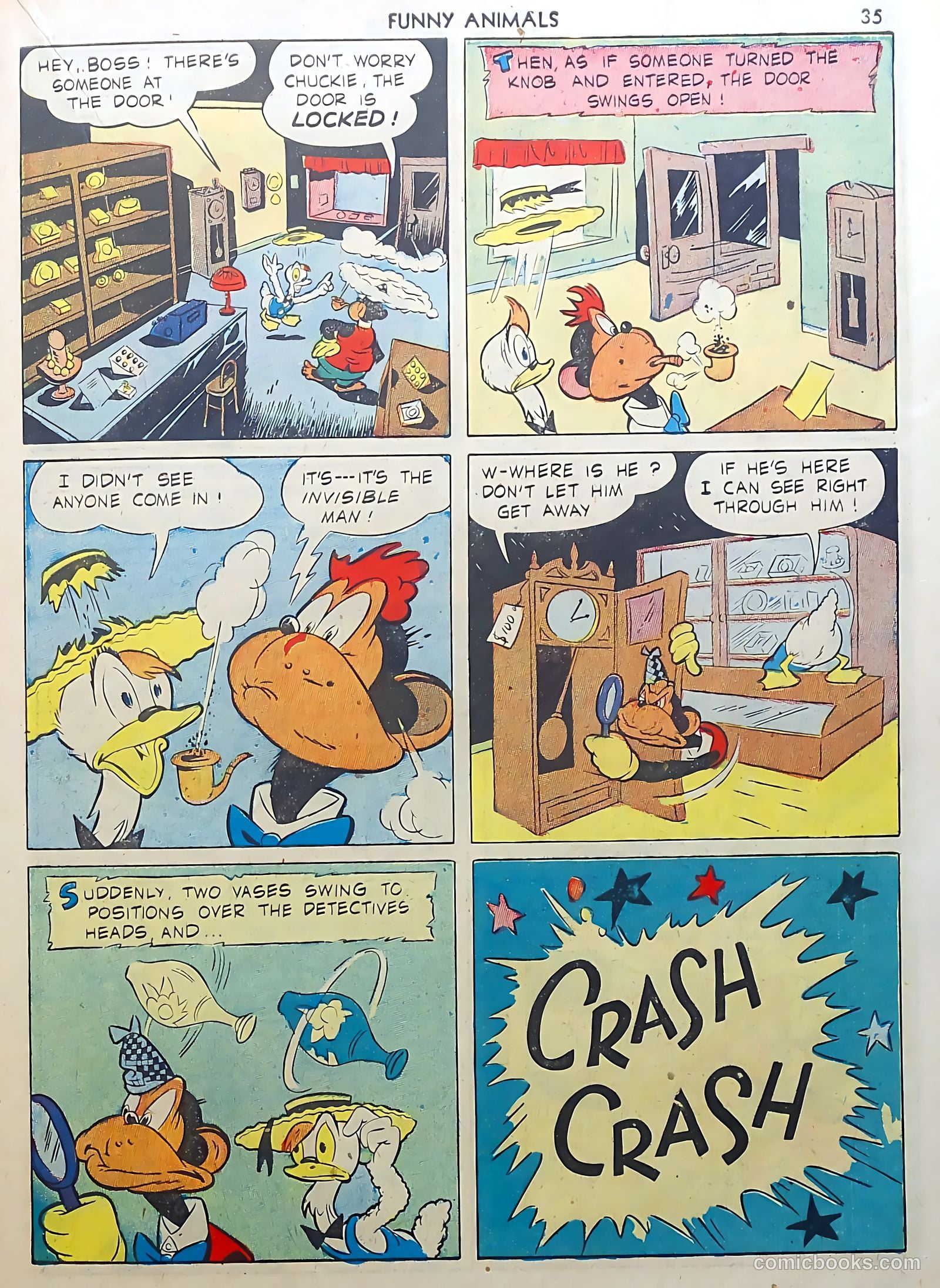 Fawcett's Funny Animals #3 (1943) — page 35 of 68