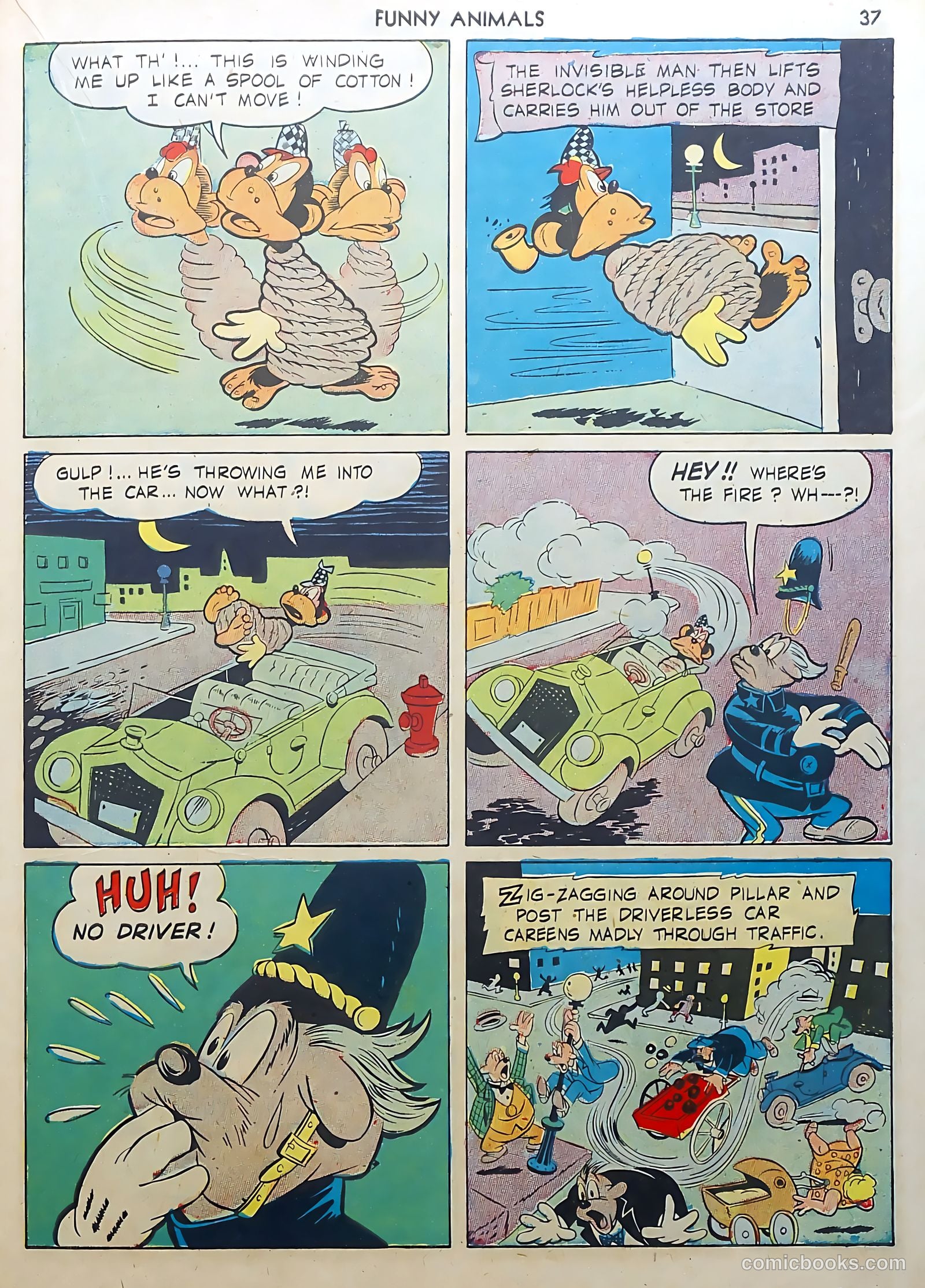 Fawcett's Funny Animals #3 (1943) — page 37 of 68