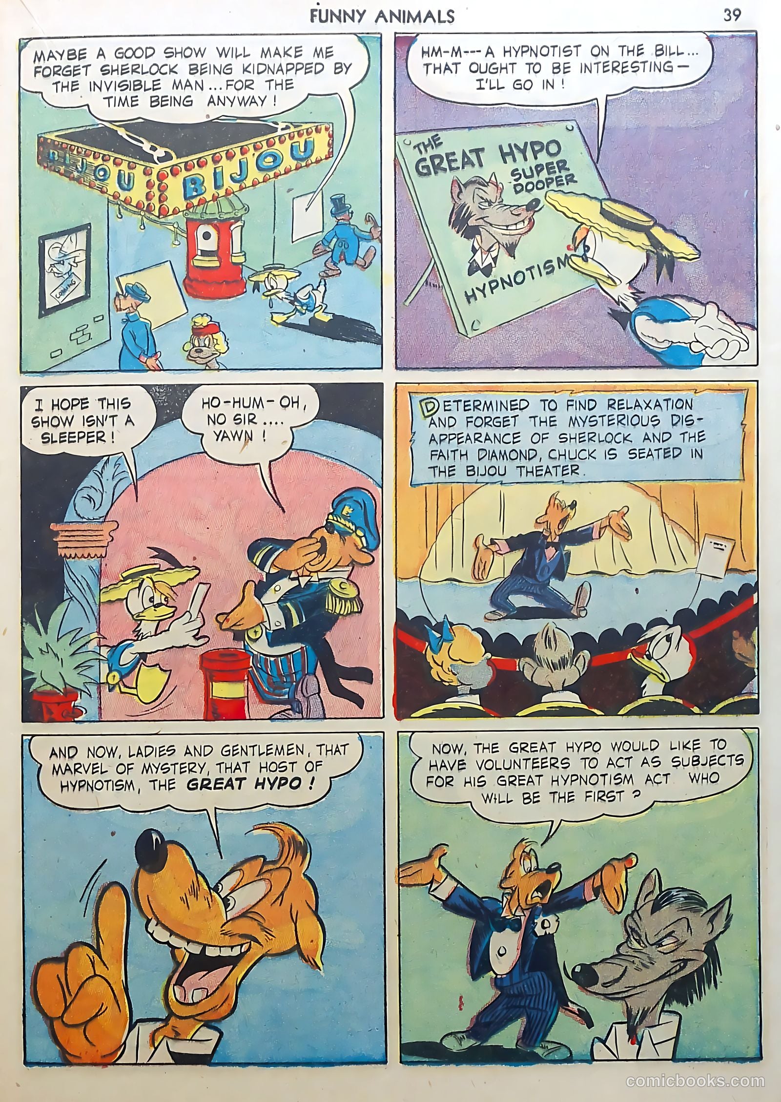 Fawcett's Funny Animals #3 (1943) — page 39 of 68