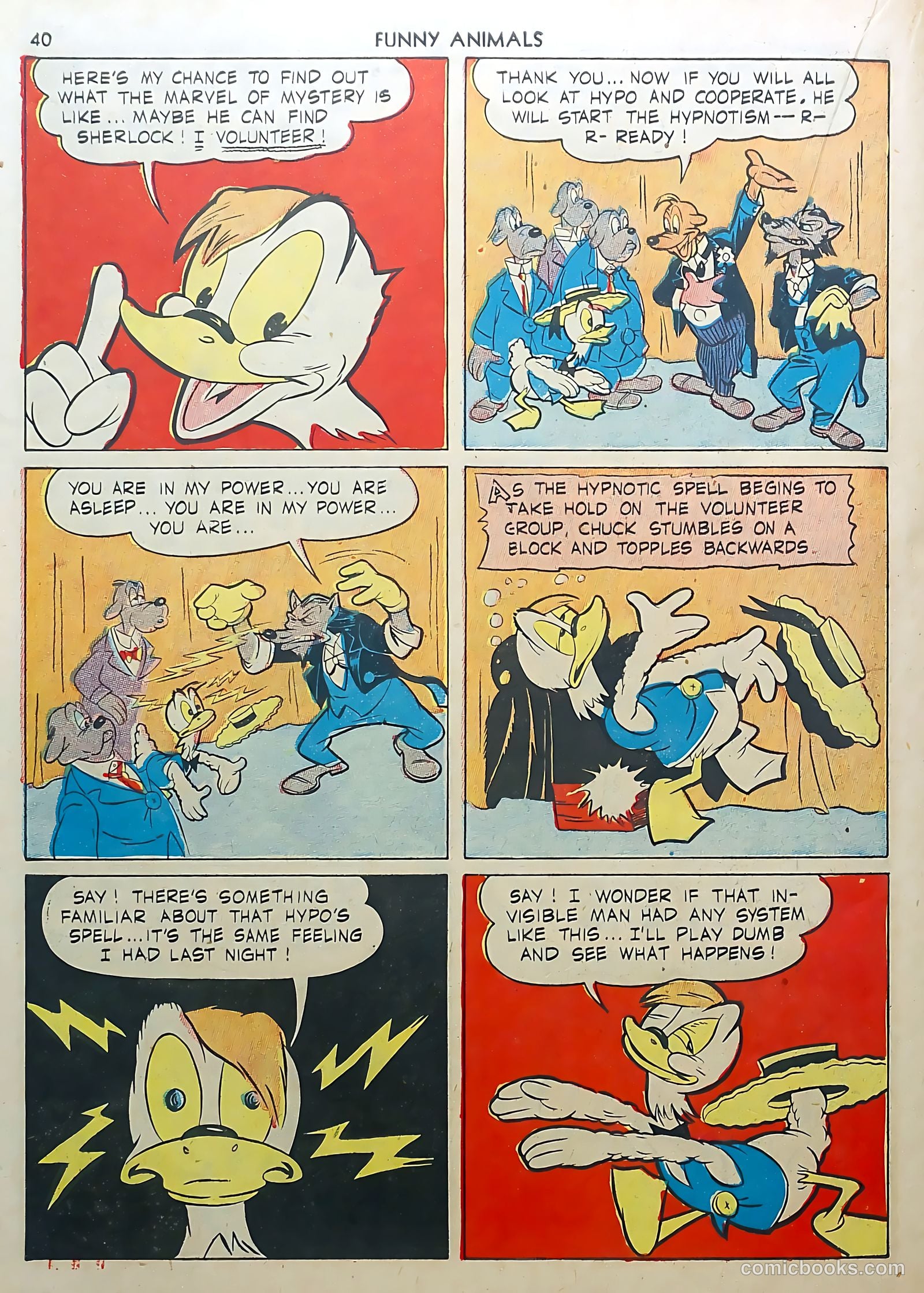 Fawcett's Funny Animals #3 (1943) — page 40 of 68