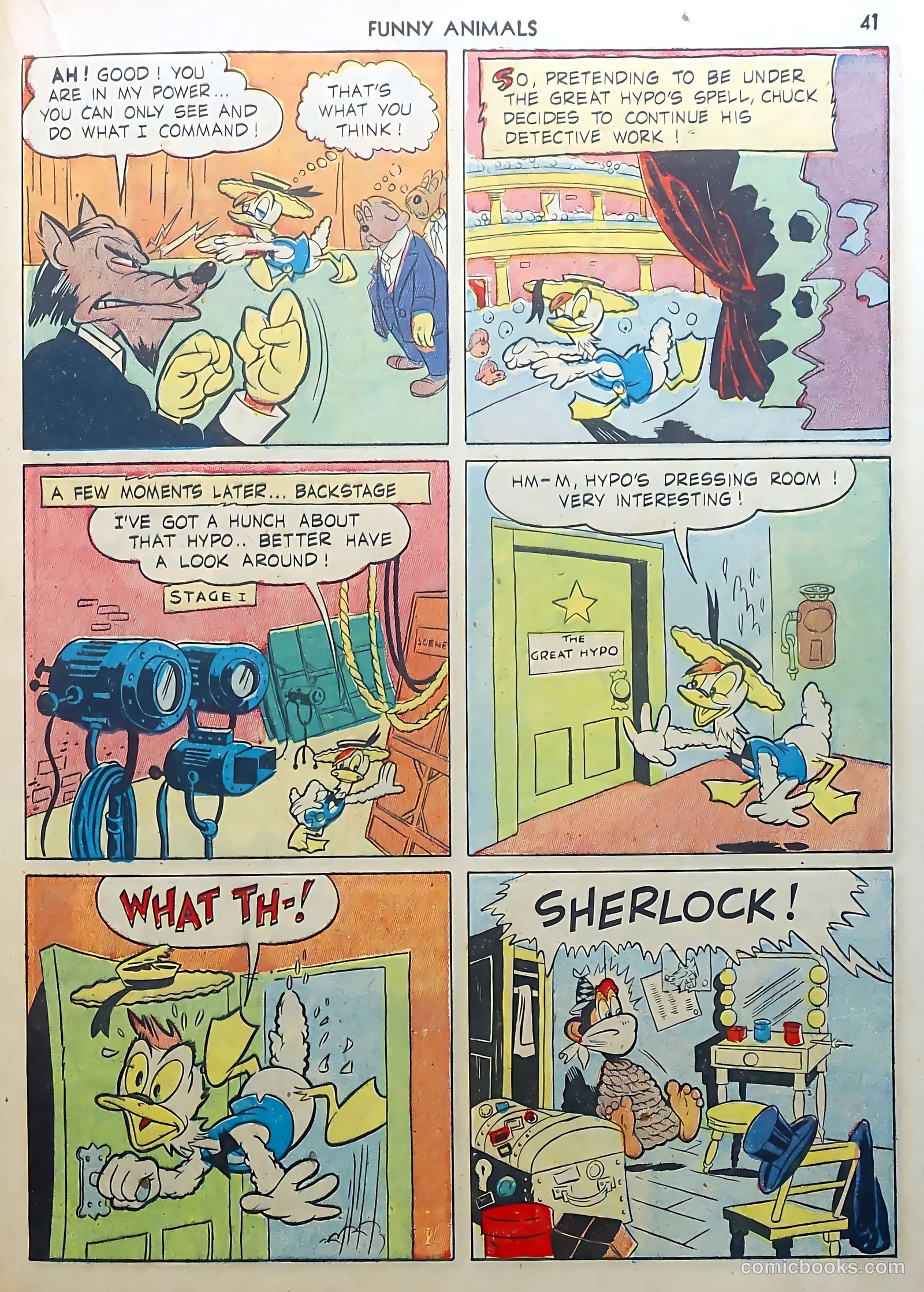 Fawcett's Funny Animals #3 (1943) — page 41 of 68
