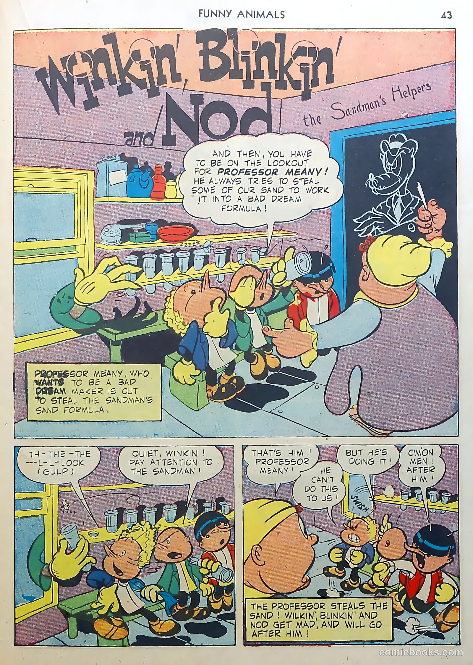 Fawcett's Funny Animals #3 (1943) — page 43 of 68