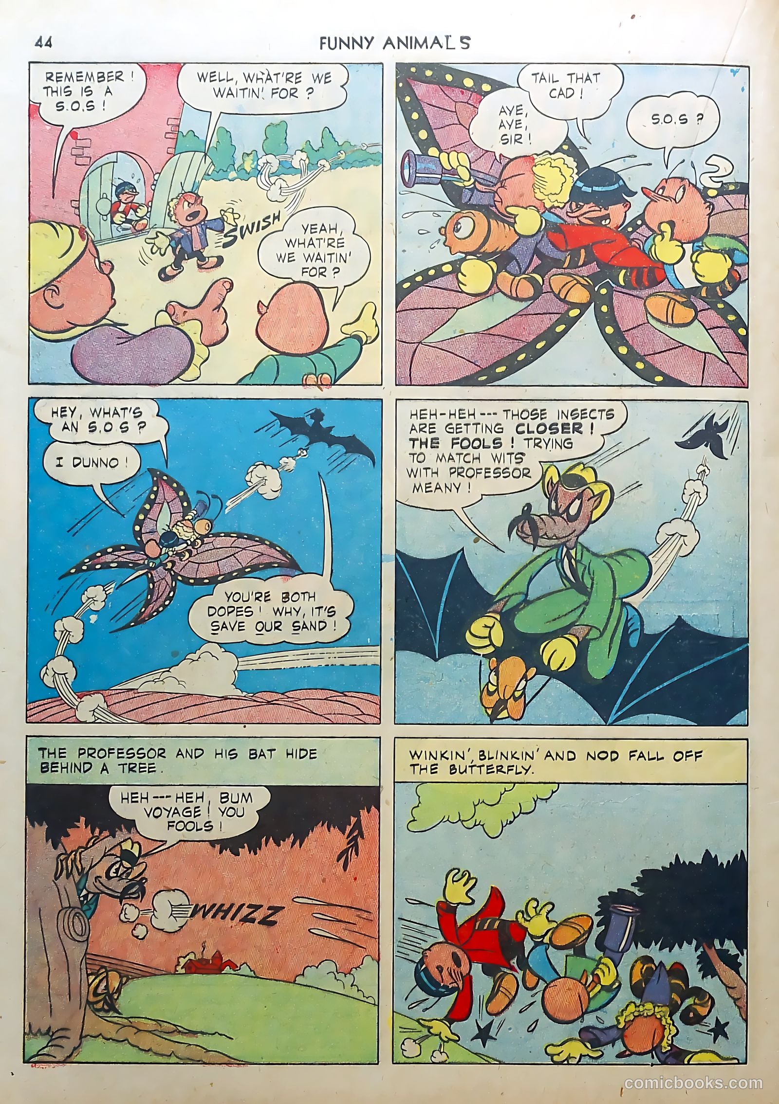Fawcett's Funny Animals #3 (1943) — page 44 of 68
