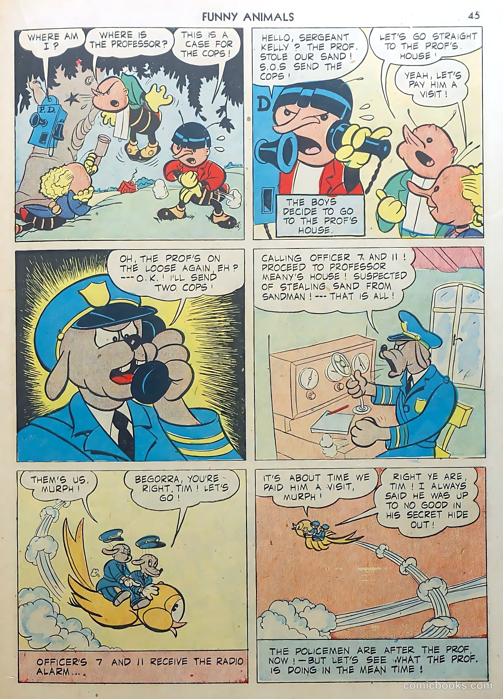 Fawcett's Funny Animals #3 (1943) — page 45 of 68