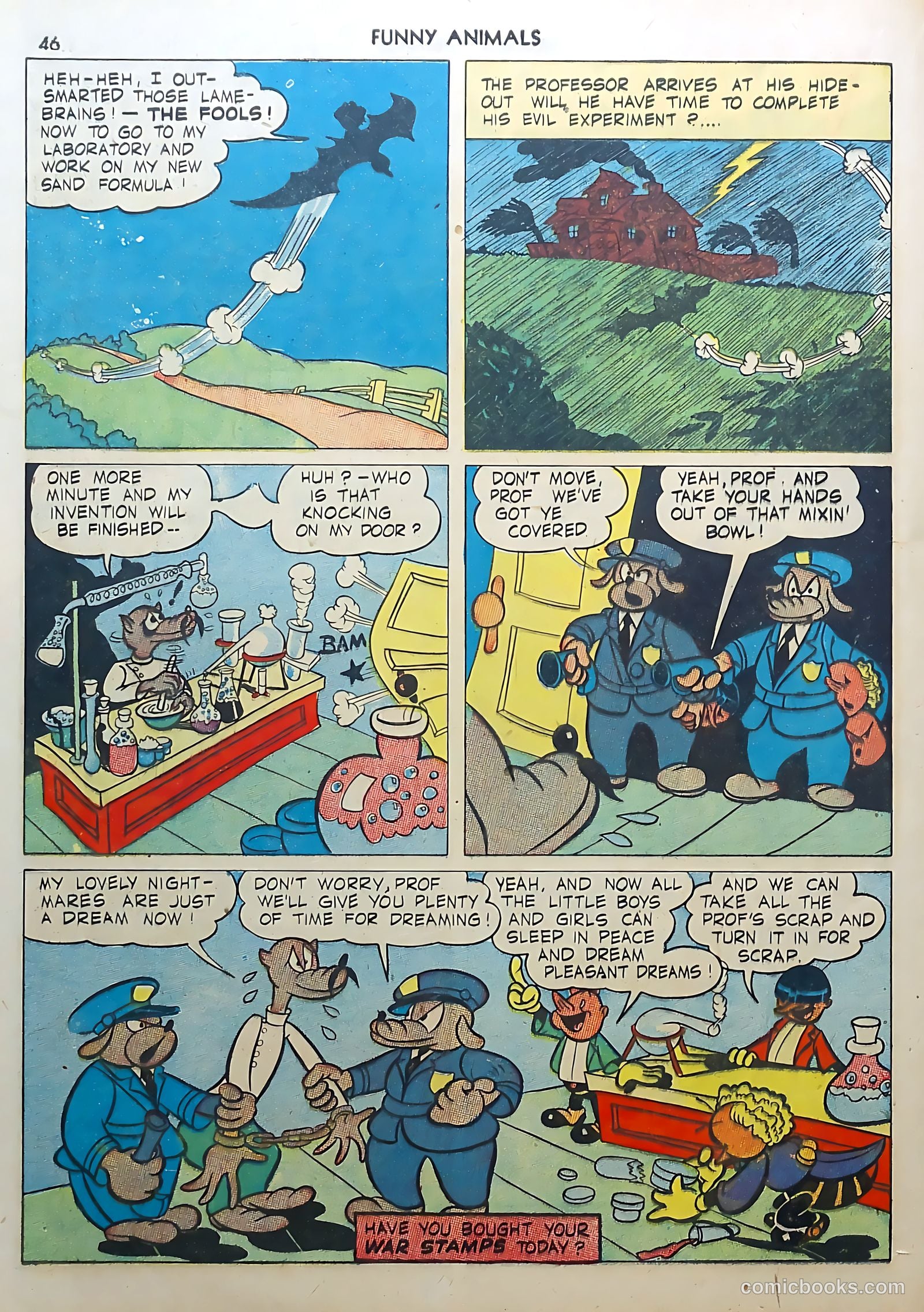 Fawcett's Funny Animals #3 (1943) — page 46 of 68