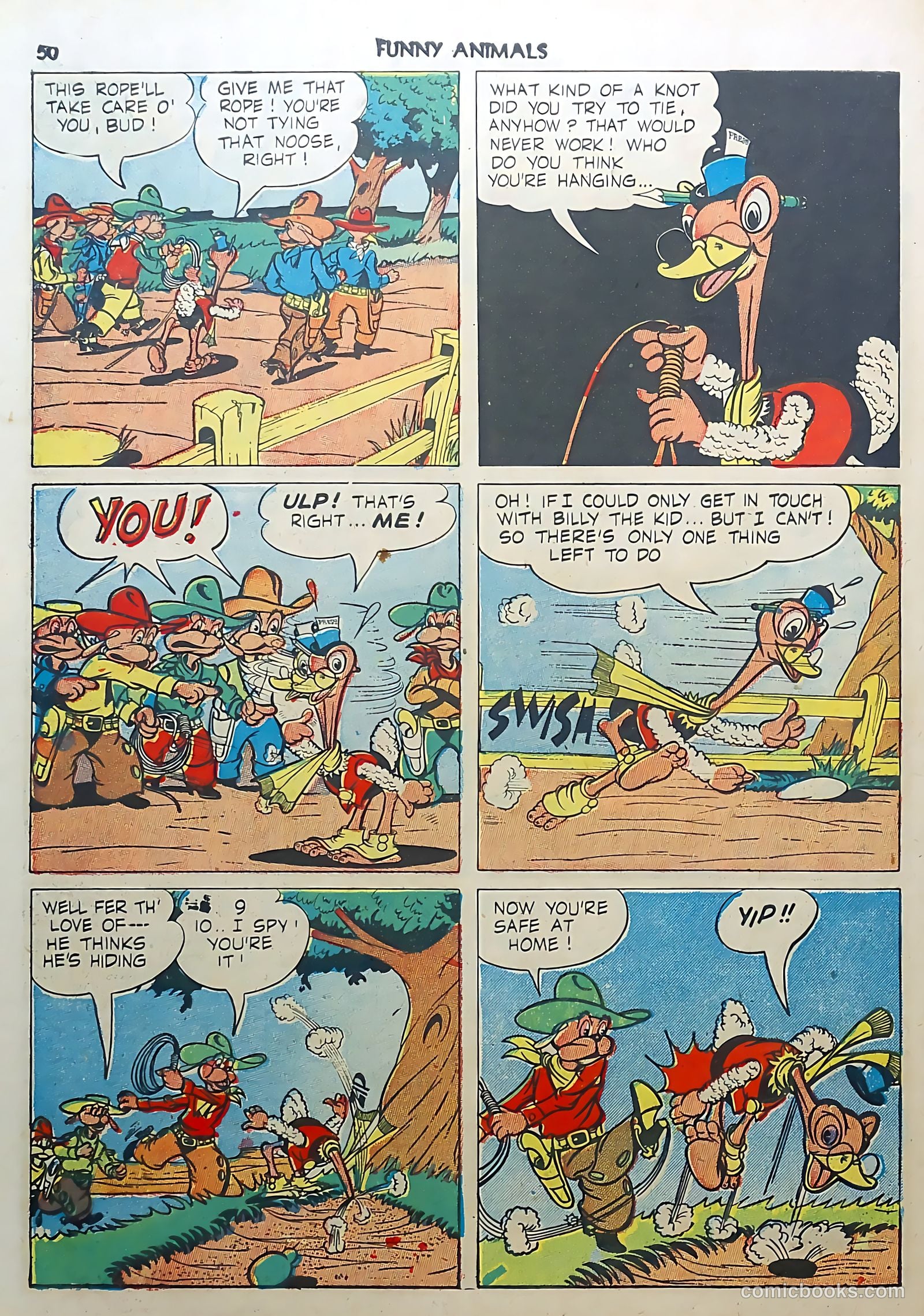 Fawcett's Funny Animals #3 (1943) — page 50 of 68
