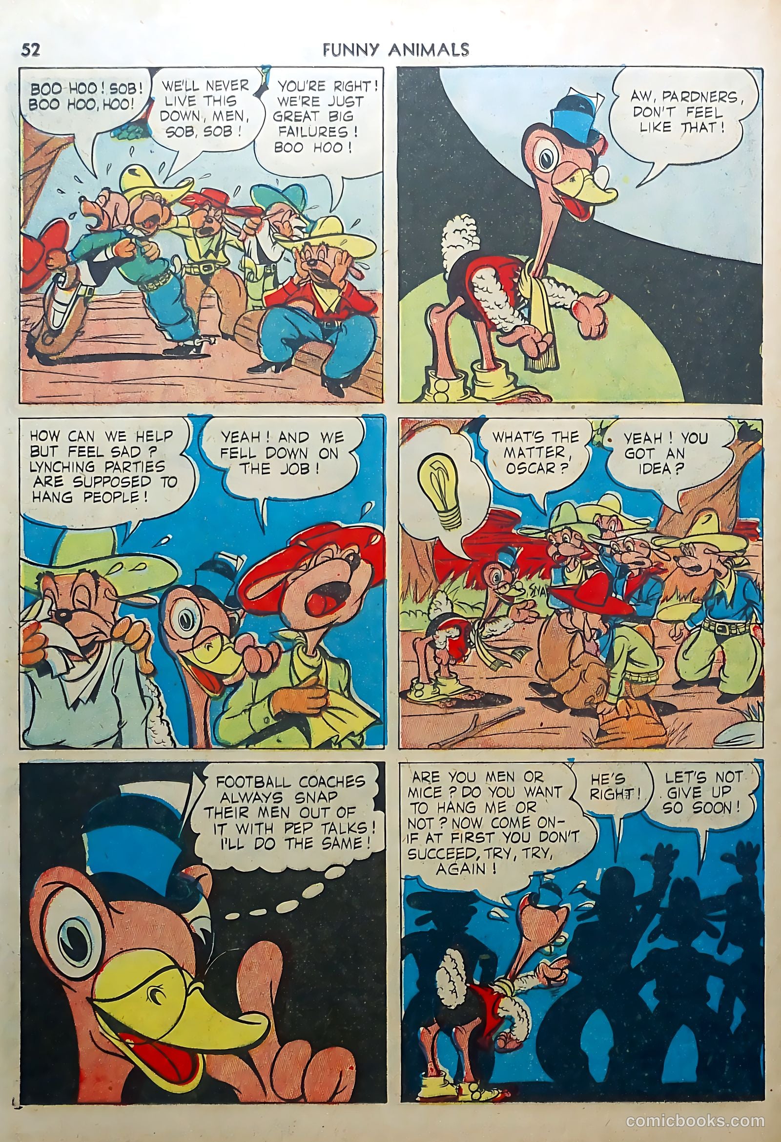 Fawcett's Funny Animals #3 (1943) — page 52 of 68