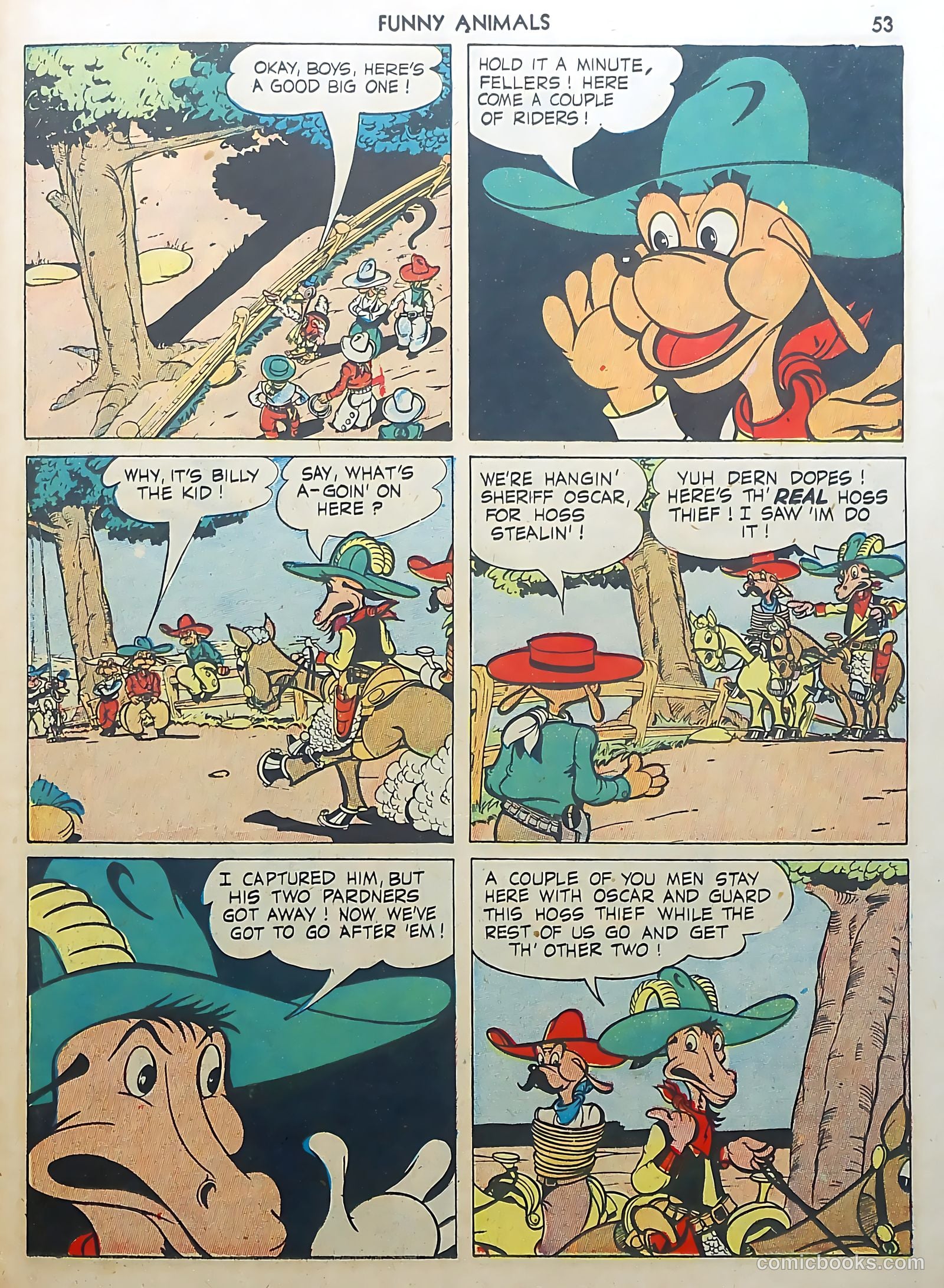 Fawcett's Funny Animals #3 (1943) — page 53 of 68