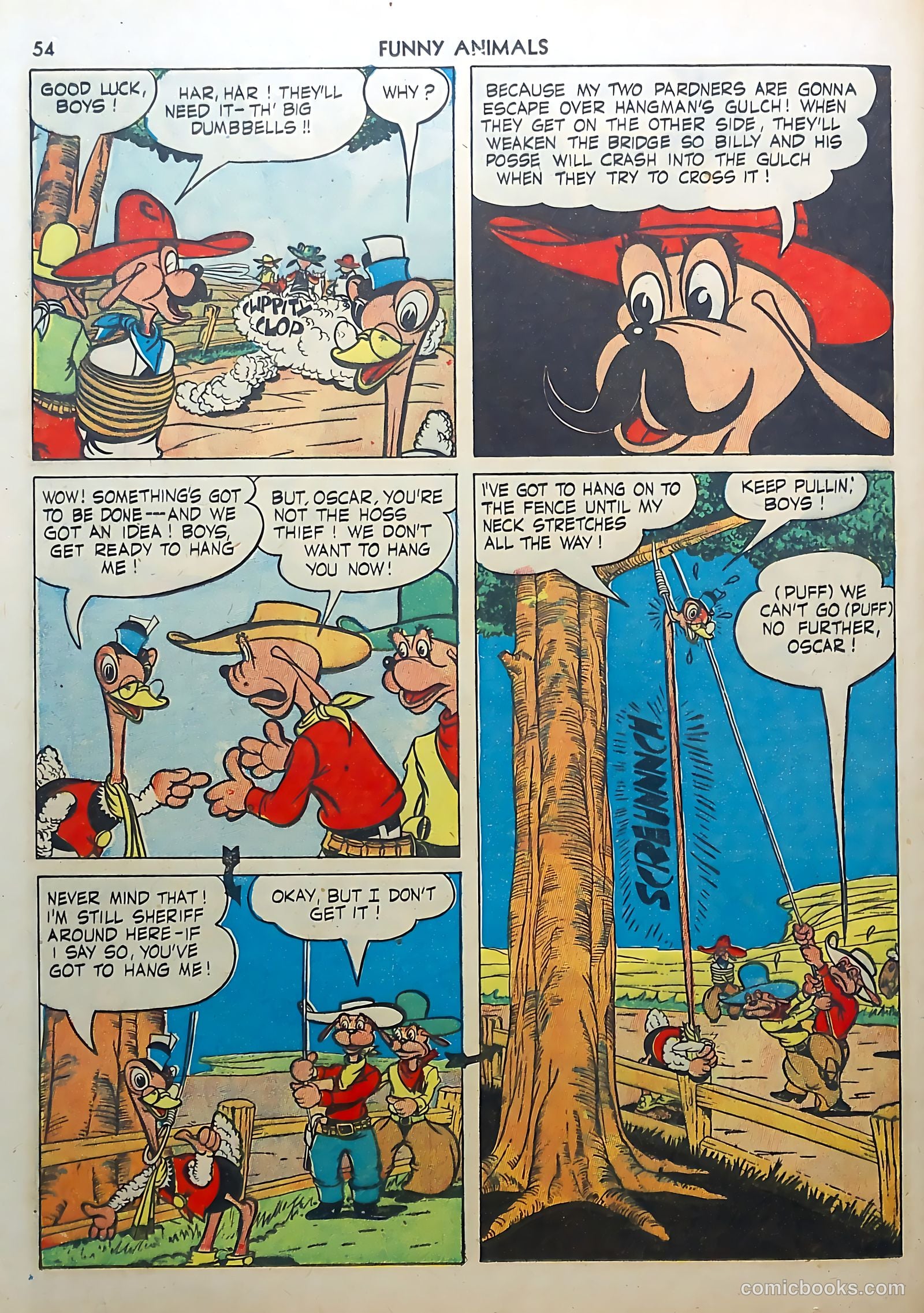 Fawcett's Funny Animals #3 (1943) — page 54 of 68