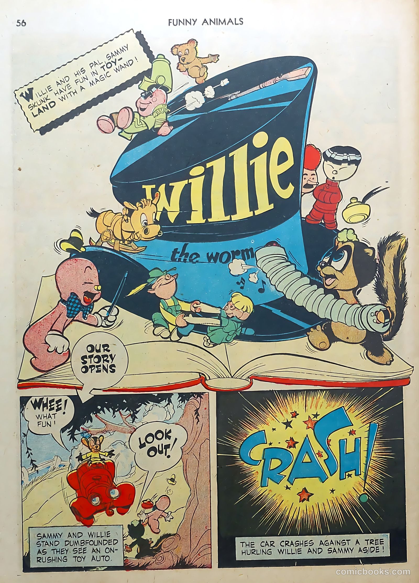 Fawcett's Funny Animals #3 (1943) — page 56 of 68